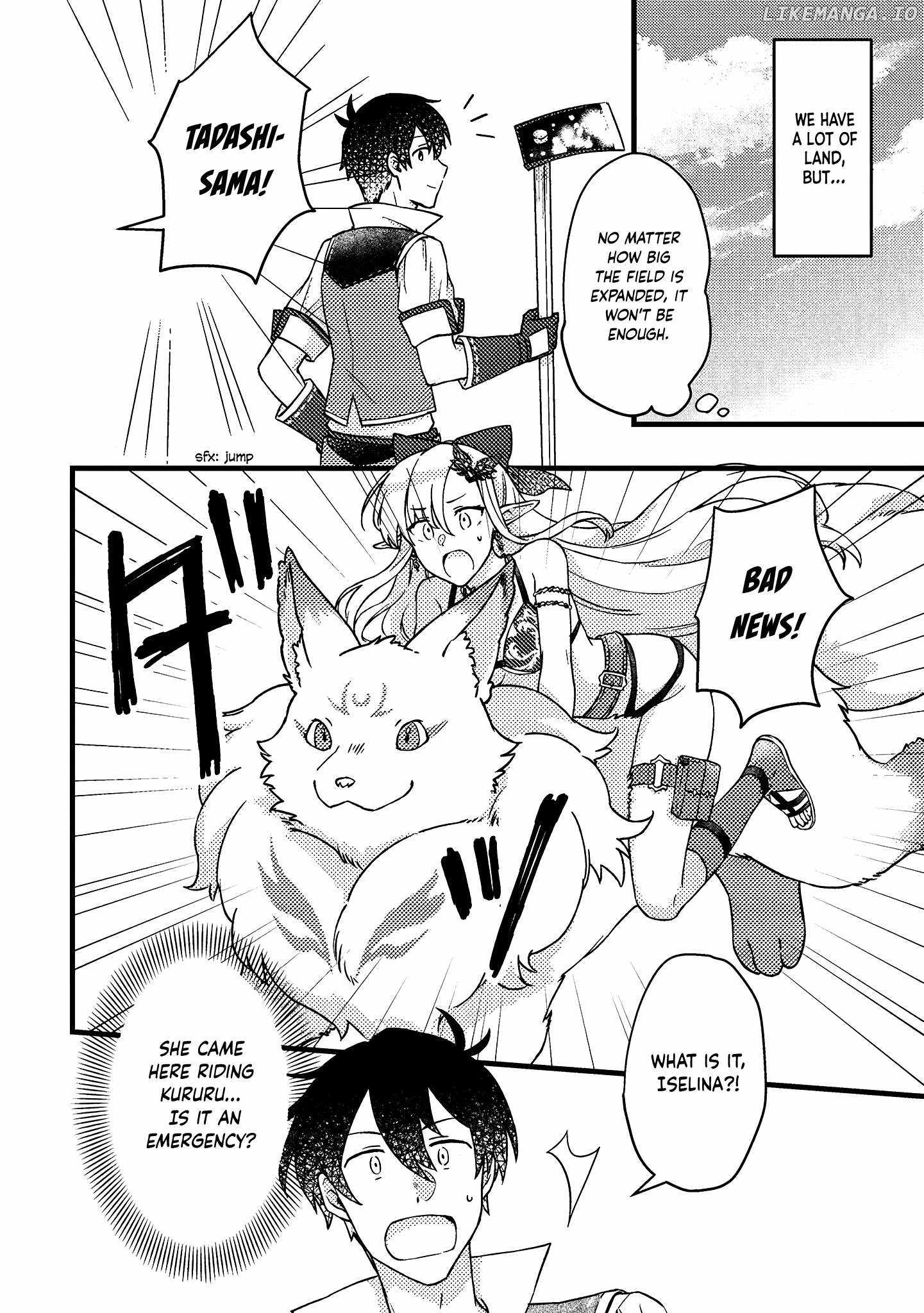 Revolution in production with the blessings of the gods - While living a leisurely, slow life in a corner of another world, somehow a diverse group of people gathered to form the strongest nation... Chapter 10.1 page 3