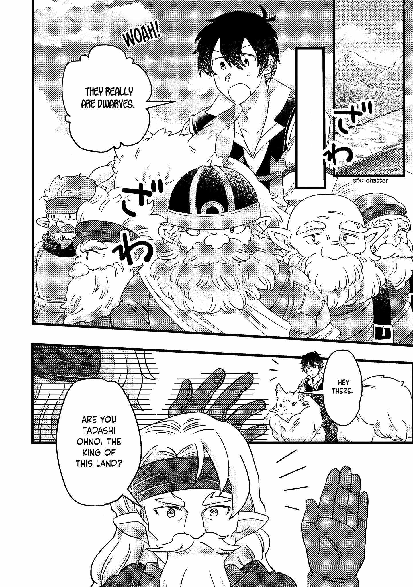 Revolution in production with the blessings of the gods - While living a leisurely, slow life in a corner of another world, somehow a diverse group of people gathered to form the strongest nation... Chapter 10.1 page 9