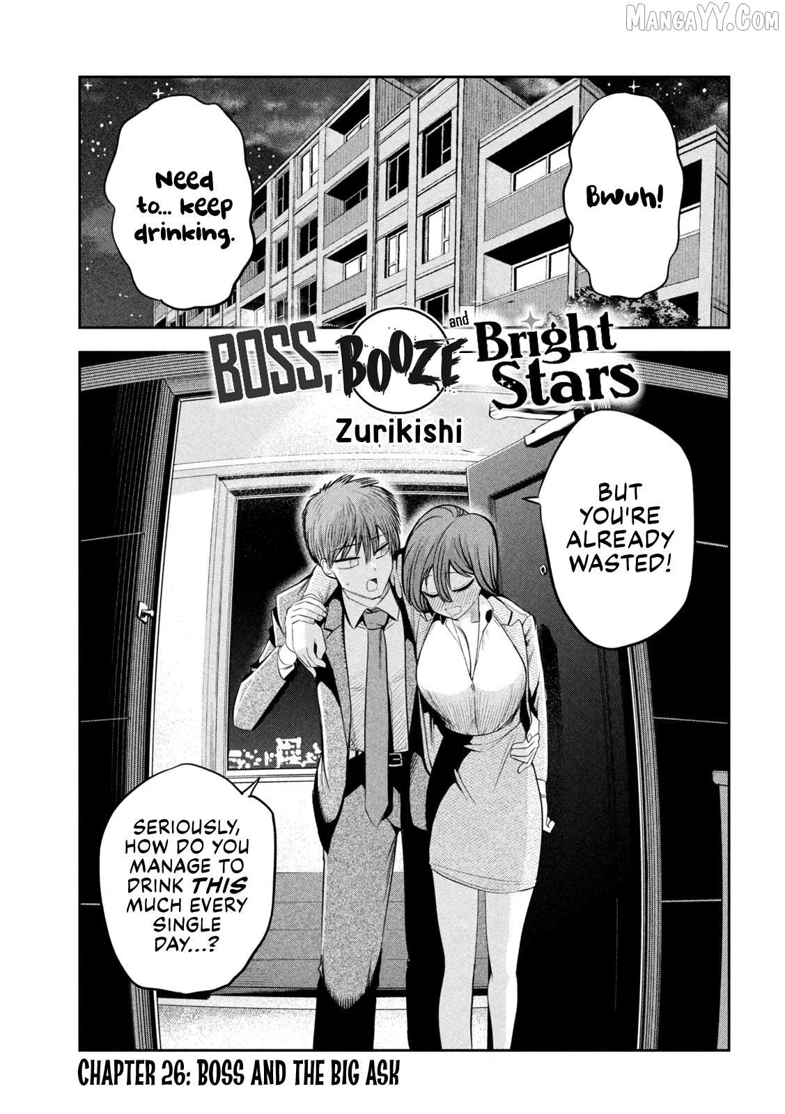 Sachou to Sake to Hoshi Chapter 26 page 1
