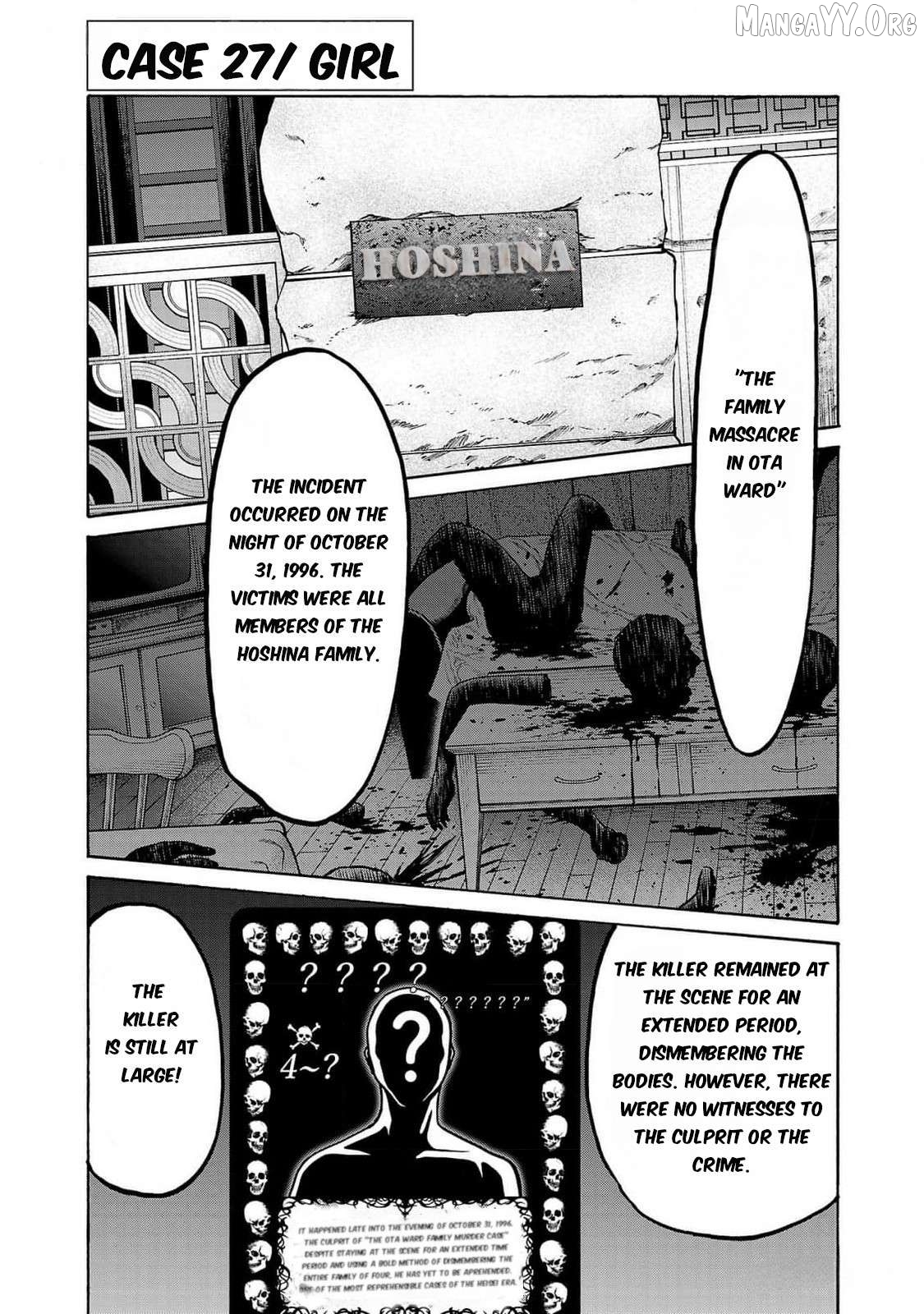 Psycho x Past: Ryouki Satsujin Sennyuu Sousa Chapter 27 page 1