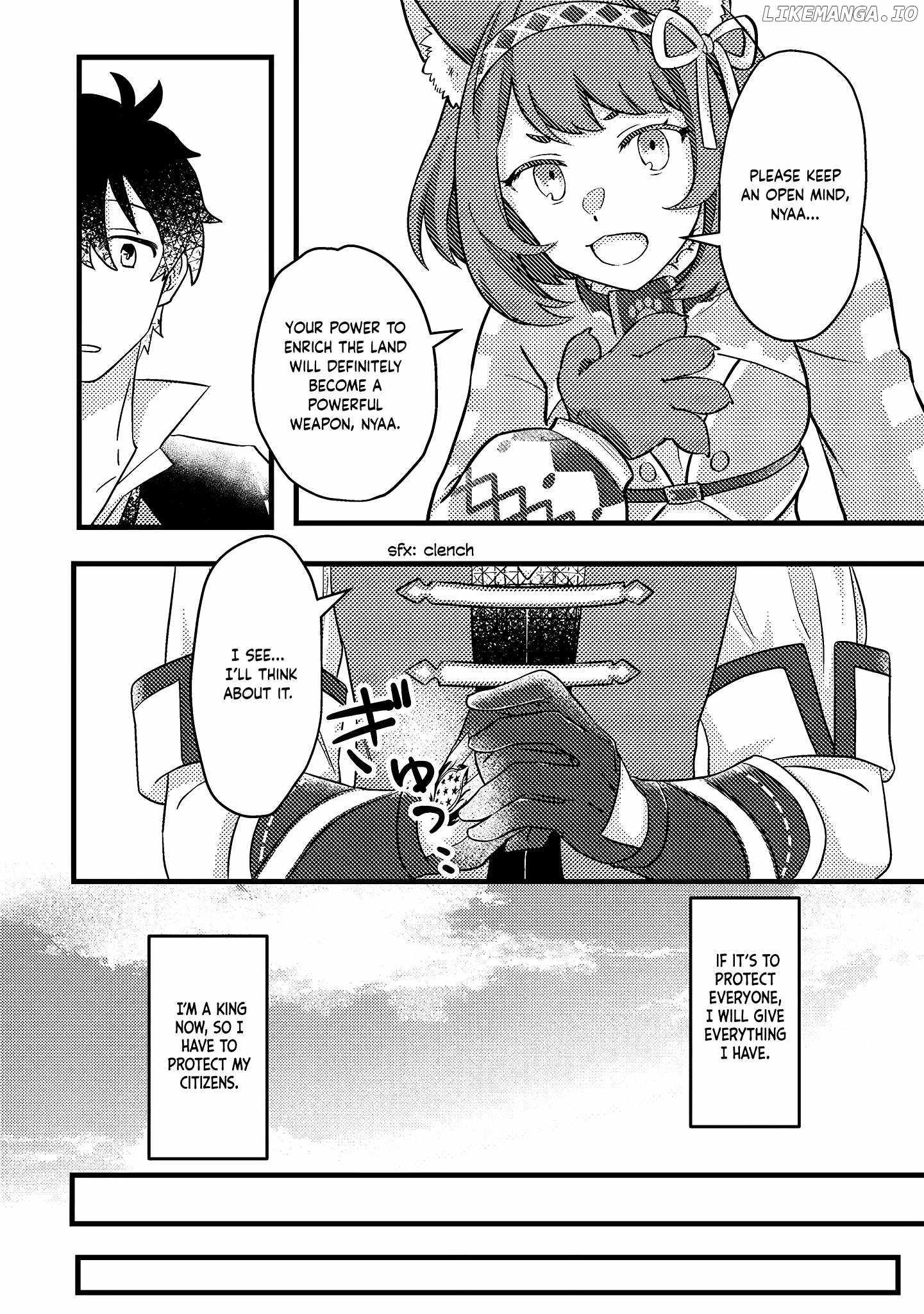 Revolution in production with the blessings of the gods - While living a leisurely, slow life in a corner of another world, somehow a diverse group of people gathered to form the strongest nation... Chapter 10.2 page 9