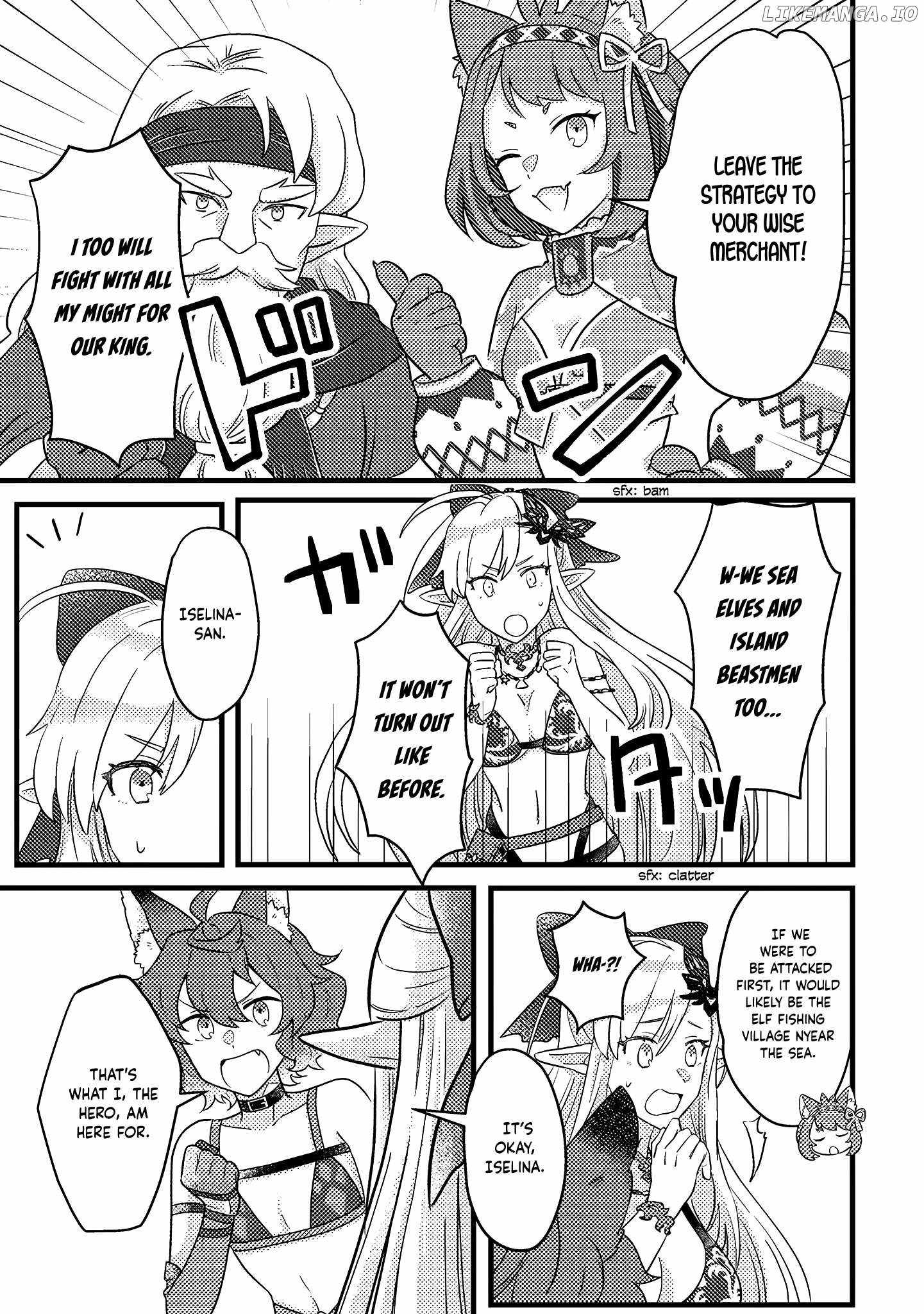 Revolution in production with the blessings of the gods - While living a leisurely, slow life in a corner of another world, somehow a diverse group of people gathered to form the strongest nation... Chapter 10.2 page 6