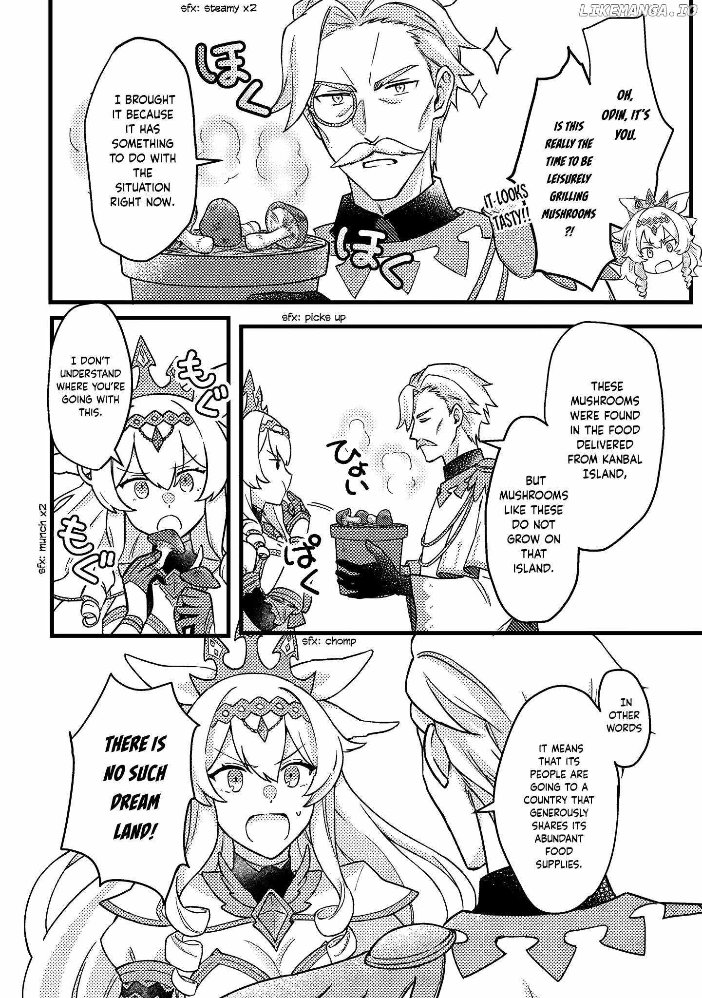 Revolution in production with the blessings of the gods - While living a leisurely, slow life in a corner of another world, somehow a diverse group of people gathered to form the strongest nation... Chapter 10.2 page 11