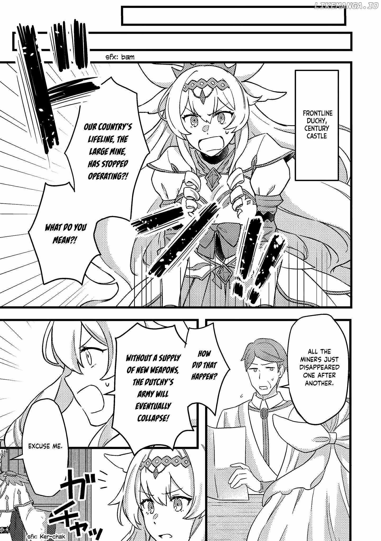 Revolution in production with the blessings of the gods - While living a leisurely, slow life in a corner of another world, somehow a diverse group of people gathered to form the strongest nation... Chapter 10.2 page 10