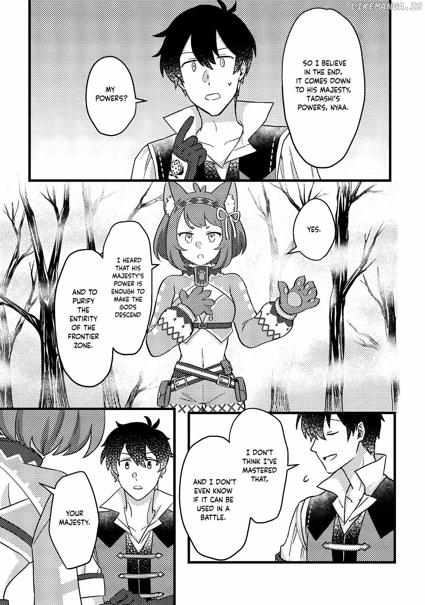 Revolution in production with the blessings of the gods - While living a leisurely, slow life in a corner of another world, somehow a diverse group of people gathered to form the strongest nation... Chapter 10.2 page 8