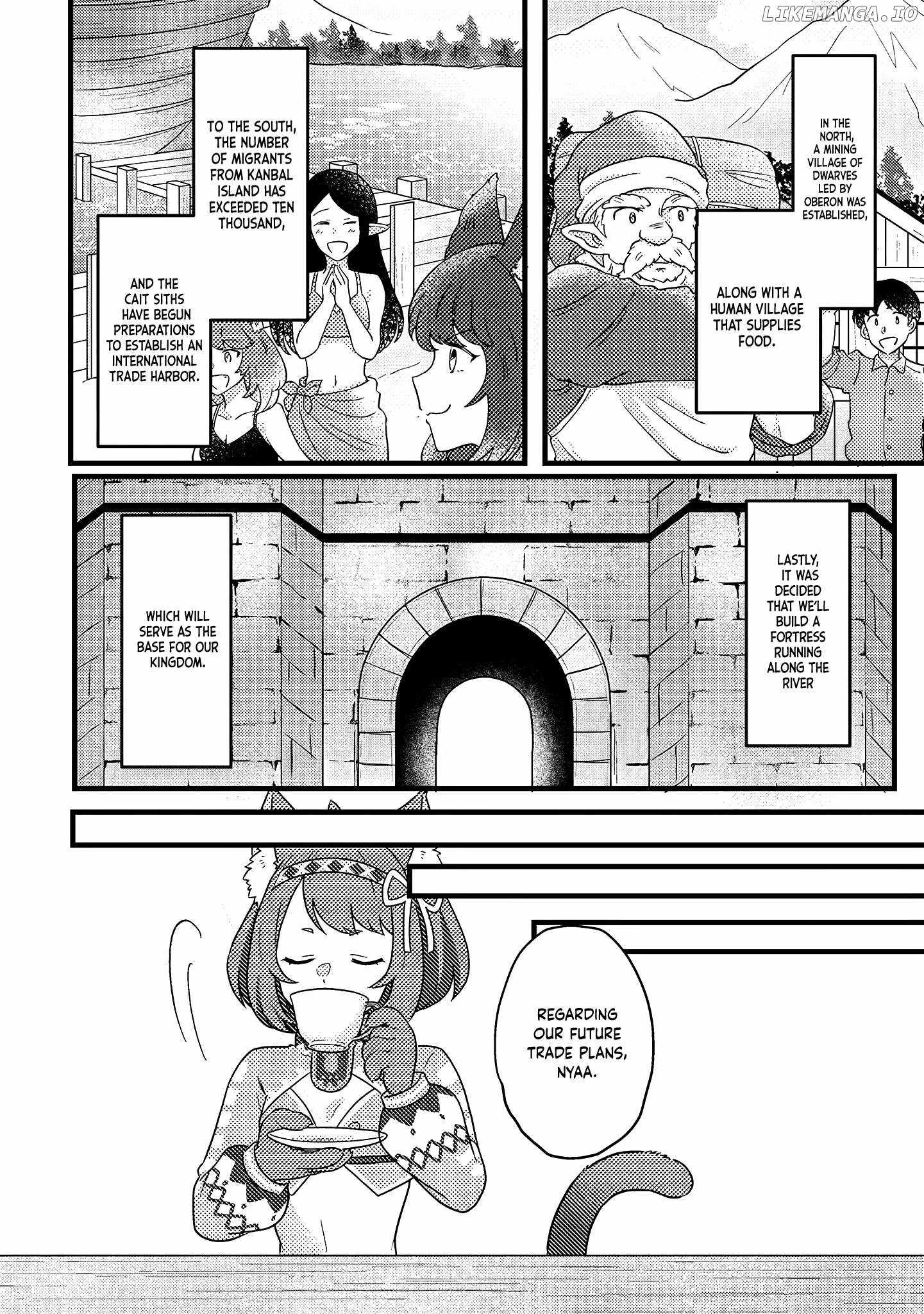 Revolution in production with the blessings of the gods - While living a leisurely, slow life in a corner of another world, somehow a diverse group of people gathered to form the strongest nation... Chapter 10.2 page 3