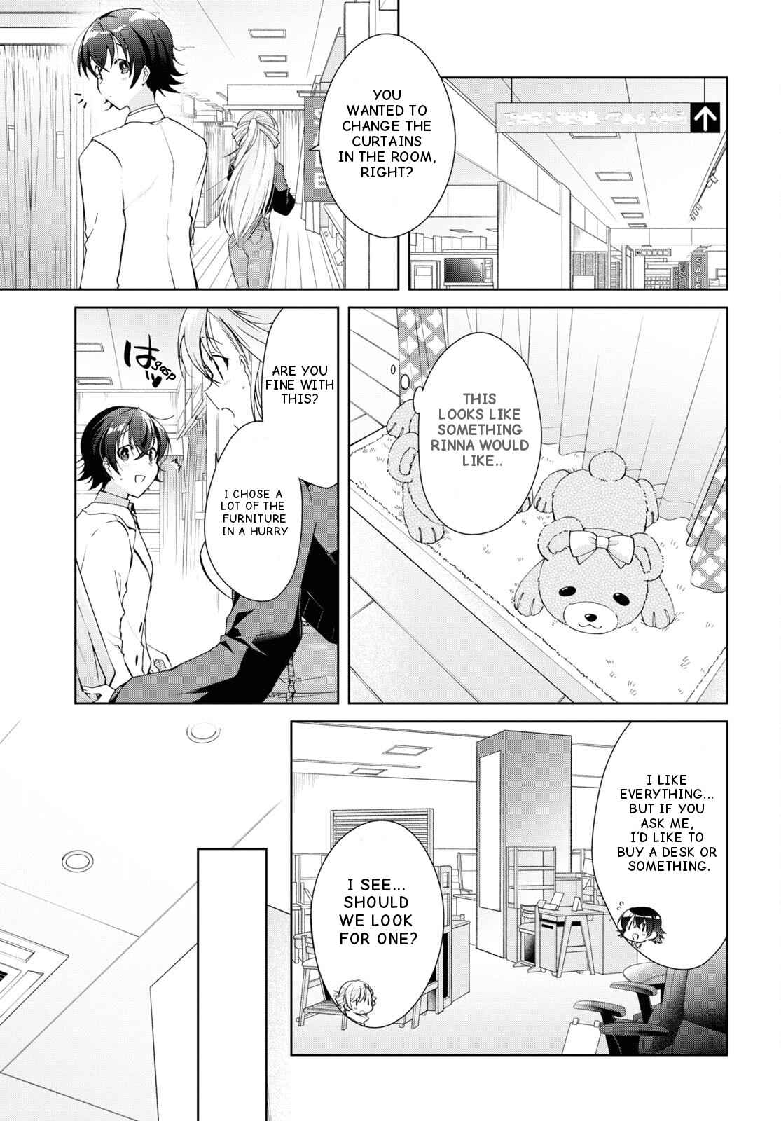 Isshiki-san wa Koi wo shiritai Chapter 26 page 8