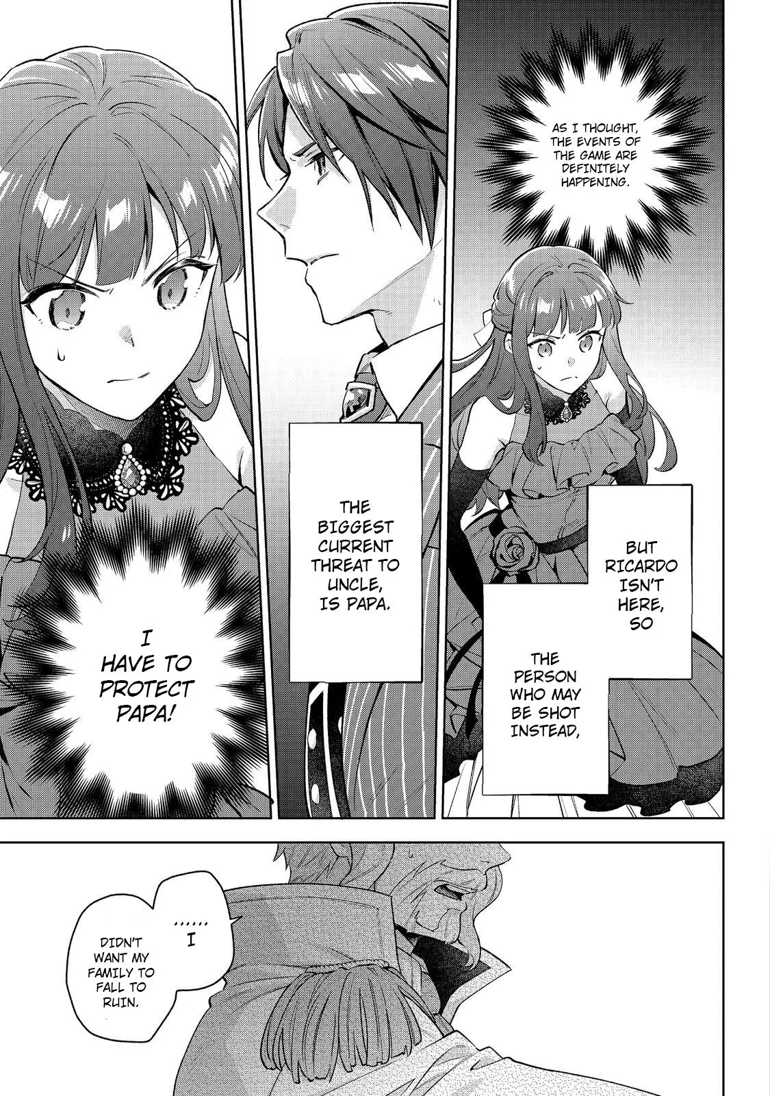The Beloved Daughter of a Crime Family Was Reincarnated as the Daughter of a Gangster in an Otome Game Chapter 26 page 3
