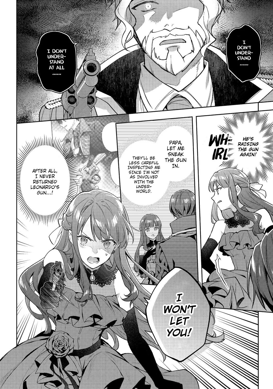 The Beloved Daughter of a Crime Family Was Reincarnated as the Daughter of a Gangster in an Otome Game Chapter 26 page 10