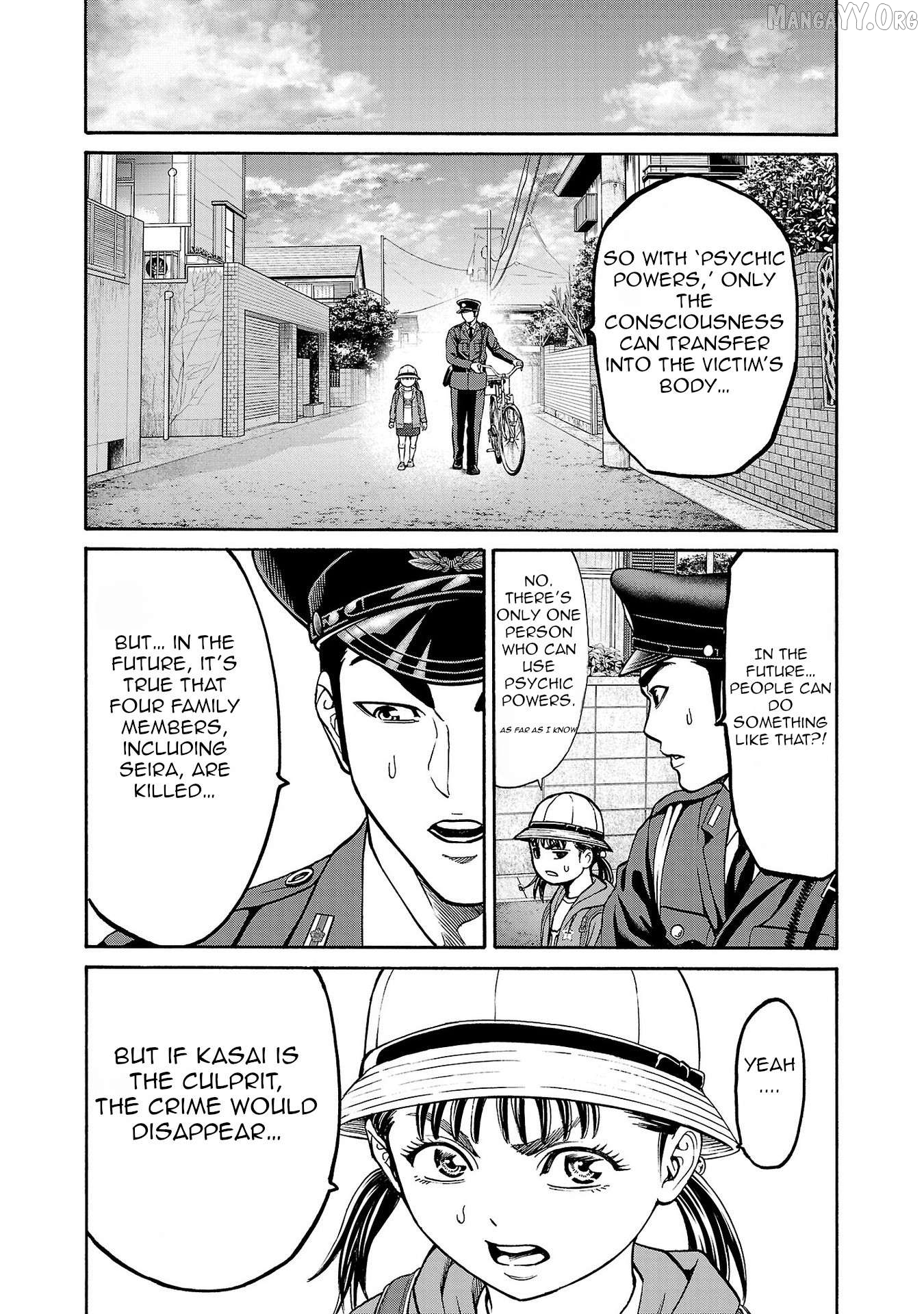Psycho x Past: Ryouki Satsujin Sennyuu Sousa Chapter 28 page 47