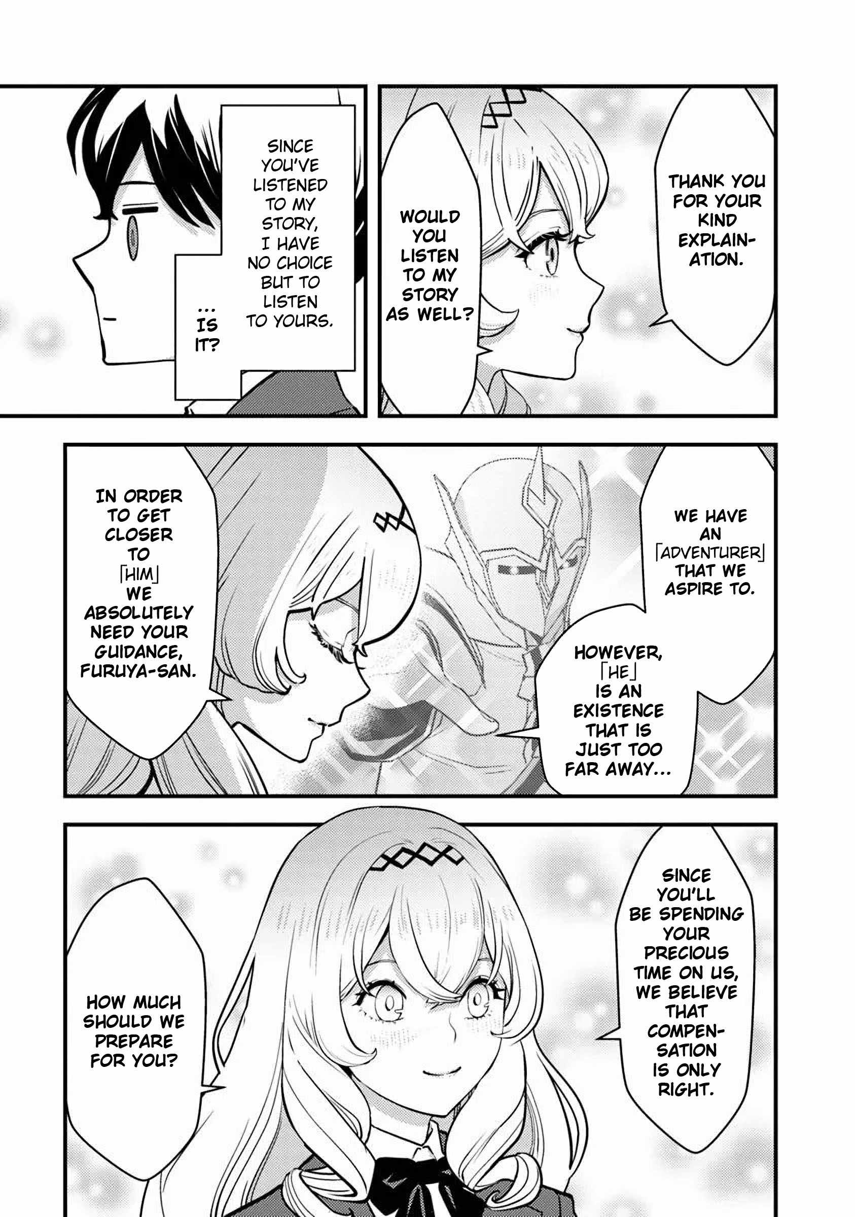 The hero returns from another world, becomes an influencer, and earns money in the real world, where dungeons have appeared! Chapter 22 page 25
