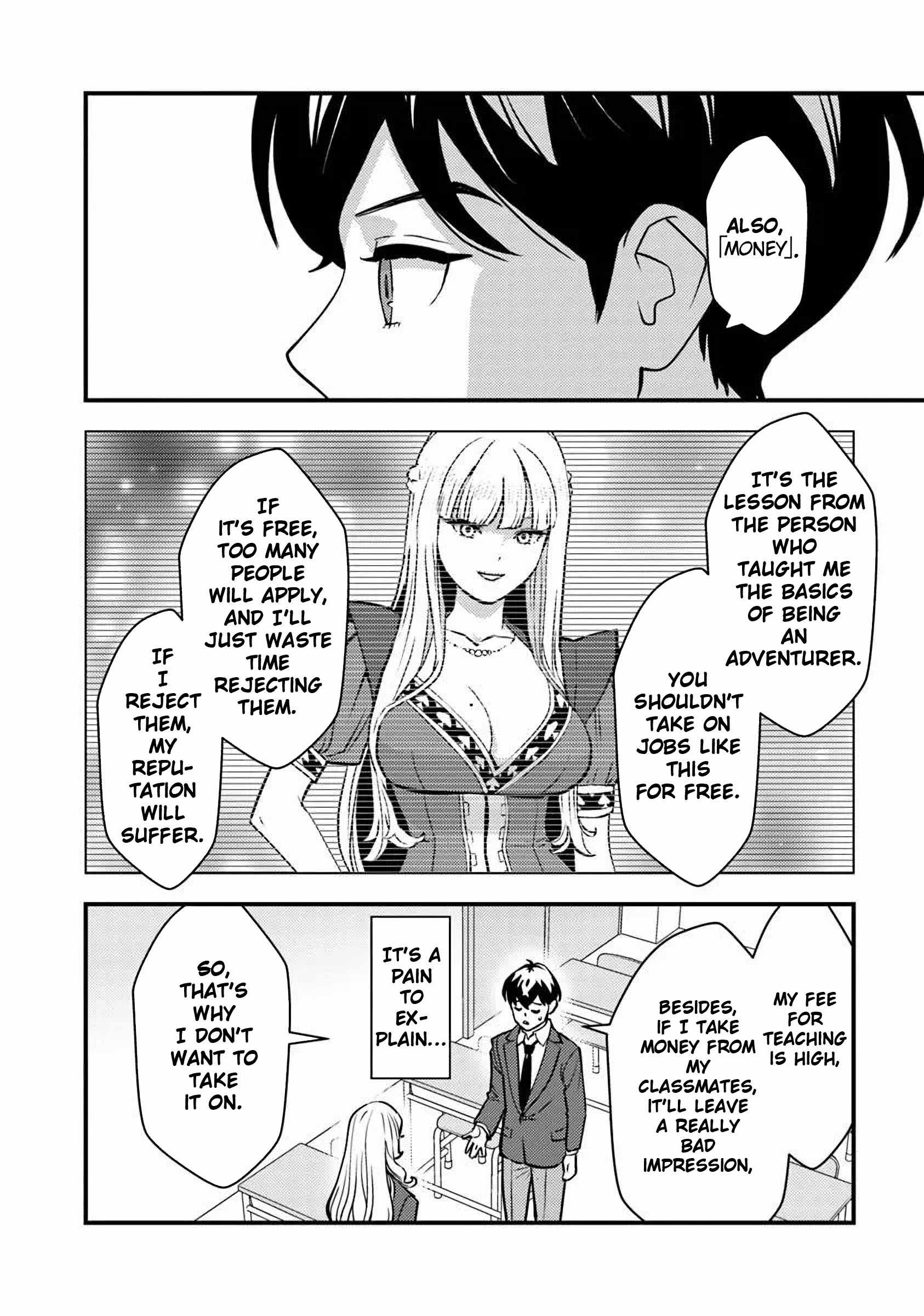 The hero returns from another world, becomes an influencer, and earns money in the real world, where dungeons have appeared! Chapter 22 page 24