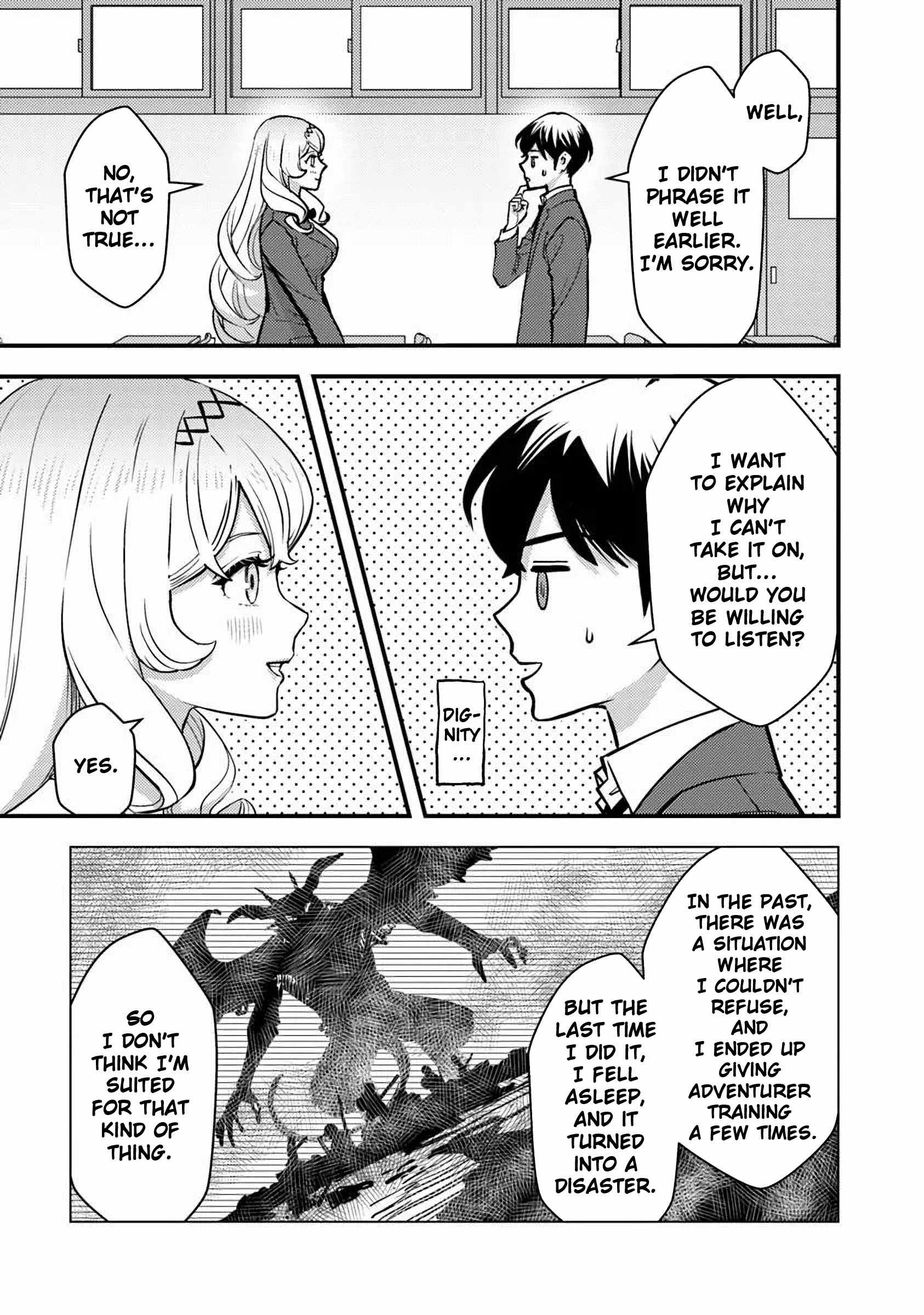 The hero returns from another world, becomes an influencer, and earns money in the real world, where dungeons have appeared! Chapter 22 page 23