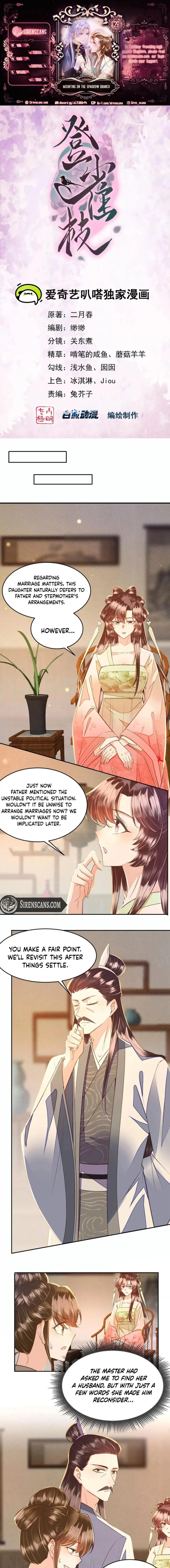 Mounting on the Sparrow Branch Chapter 28 page 1