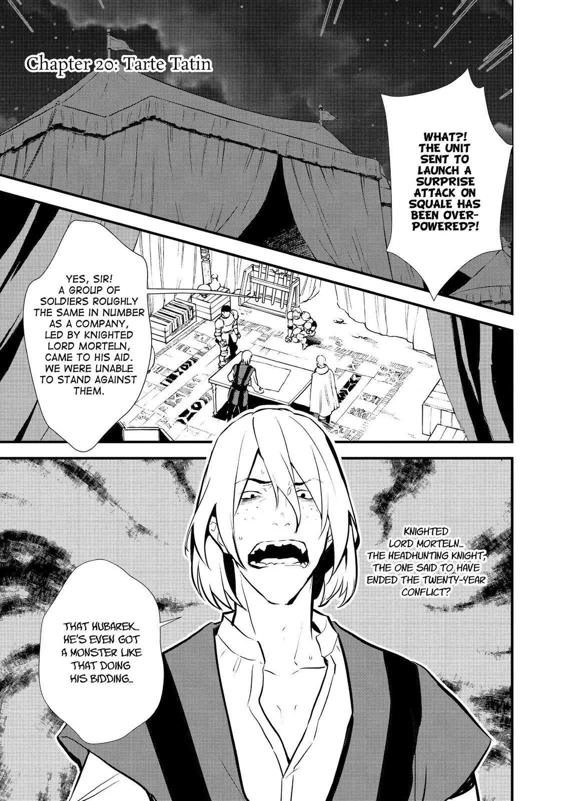 Treat of Reincarnation: The Advent of the Almighty Pastry Chef Chapter 20 page 1