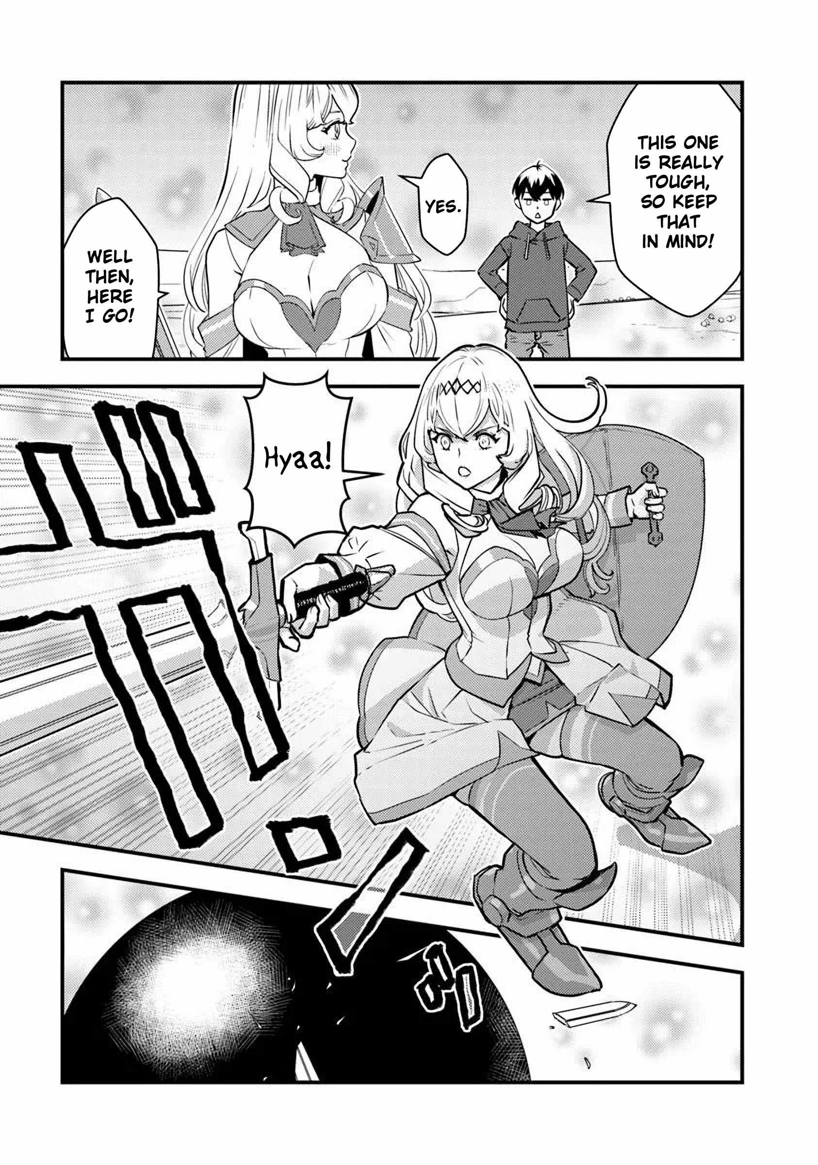 The hero returns from another world, becomes an influencer, and earns money in the real world, where dungeons have appeared! Chapter 23 page 21