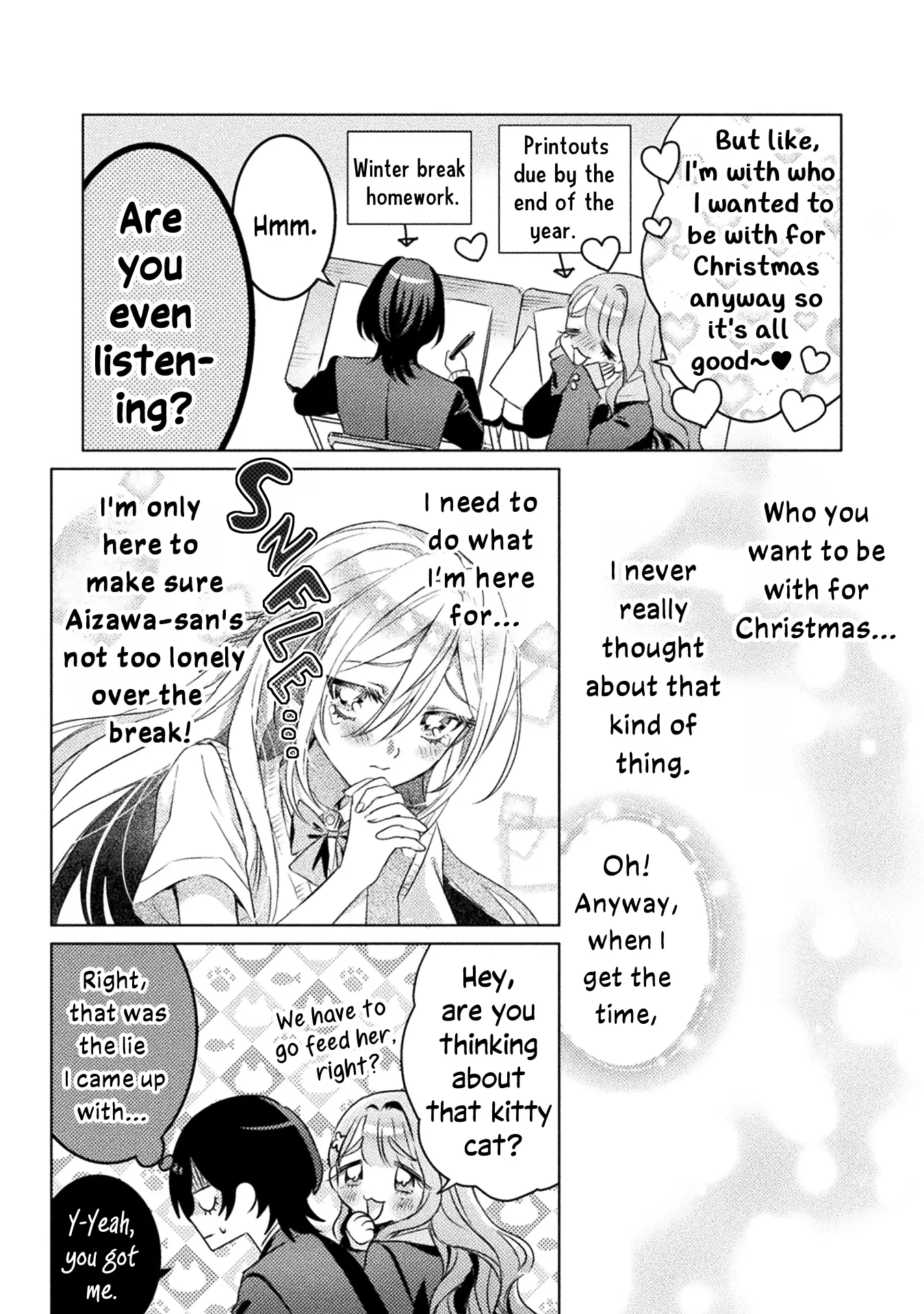 Mietemasu yo! Aizawa-san Chapter 23 page 4