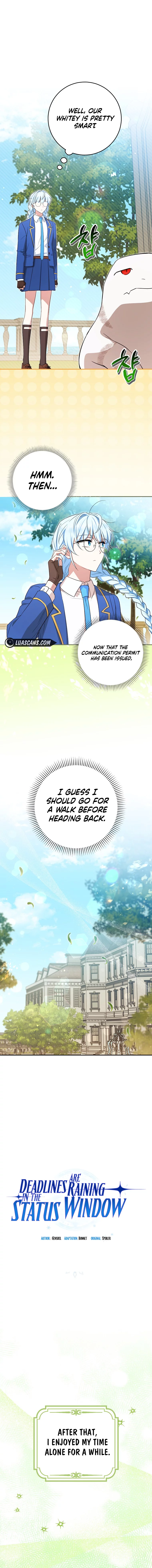 Deadlines are Raining in the Status Window Chapter 29 page 4