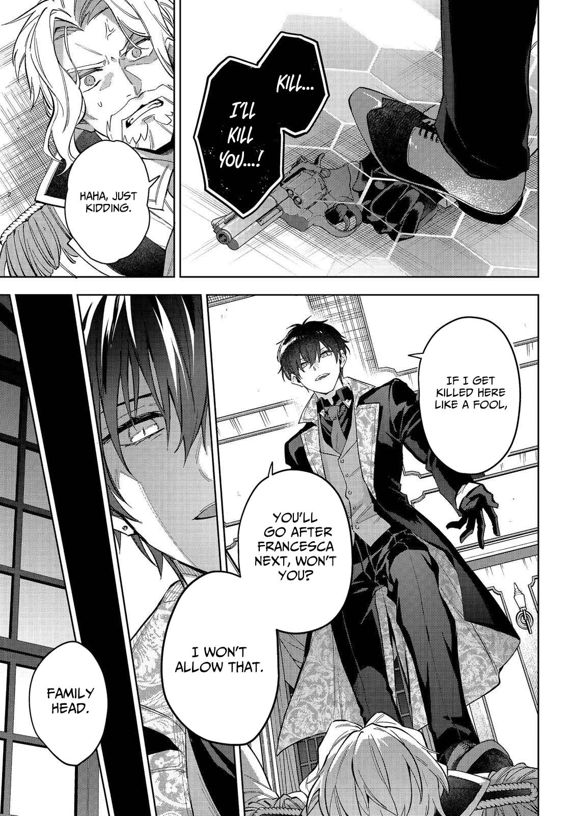 The Beloved Daughter of a Crime Family Was Reincarnated as the Daughter of a Gangster in an Otome Game Chapter 28 page 13