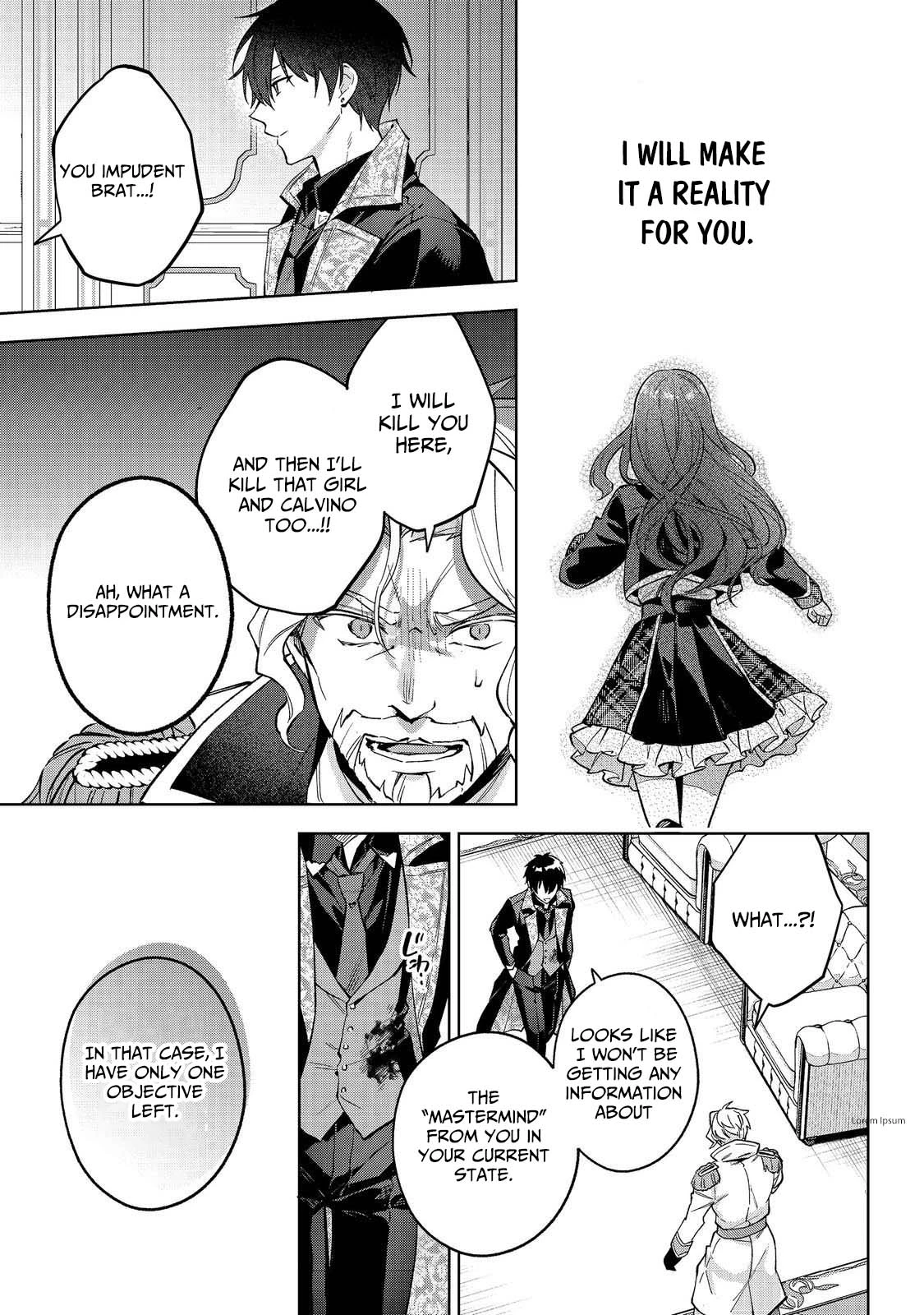 The Beloved Daughter of a Crime Family Was Reincarnated as the Daughter of a Gangster in an Otome Game Chapter 28 page 25