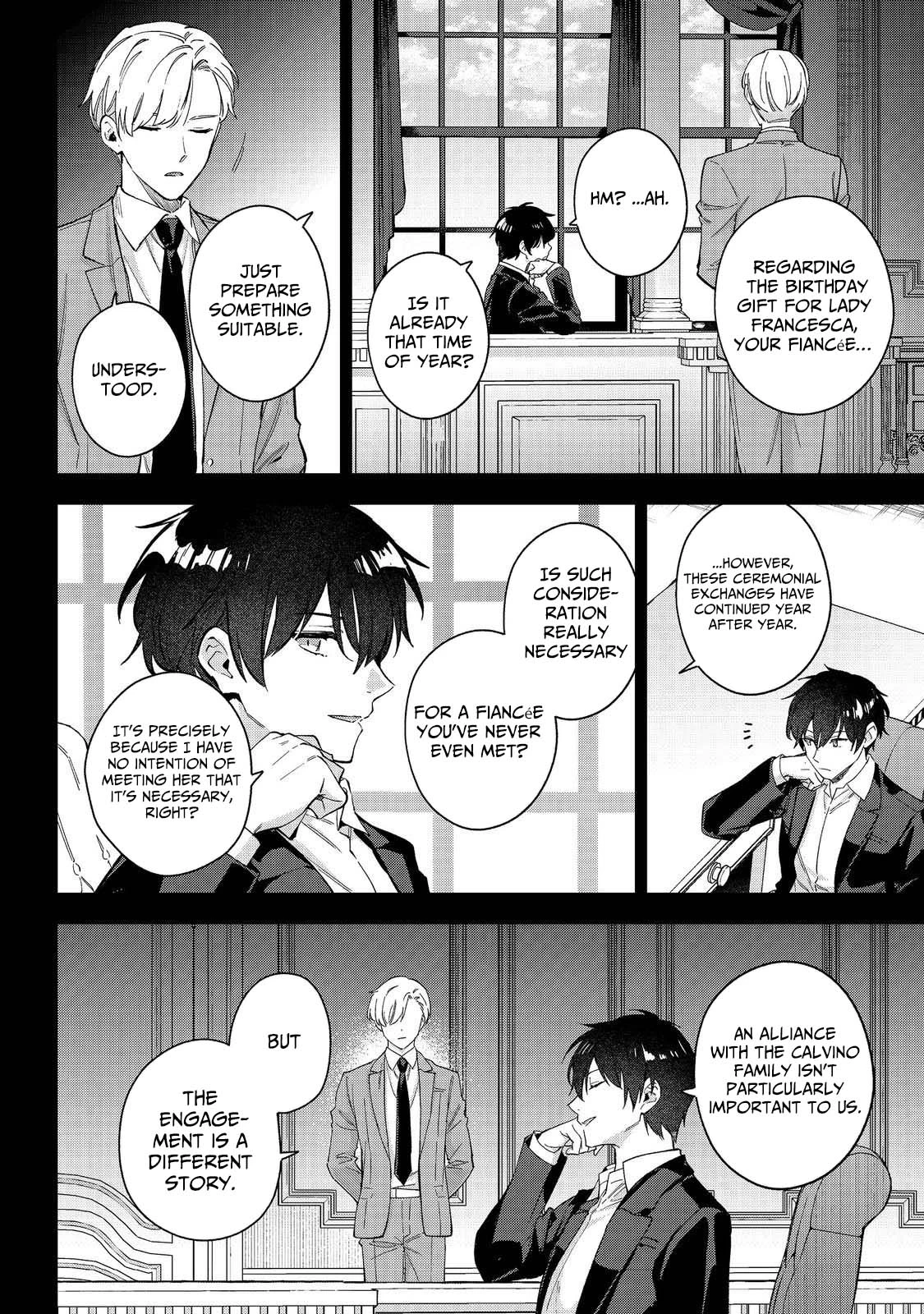 The Beloved Daughter of a Crime Family Was Reincarnated as the Daughter of a Gangster in an Otome Game Chapter 28 page 14