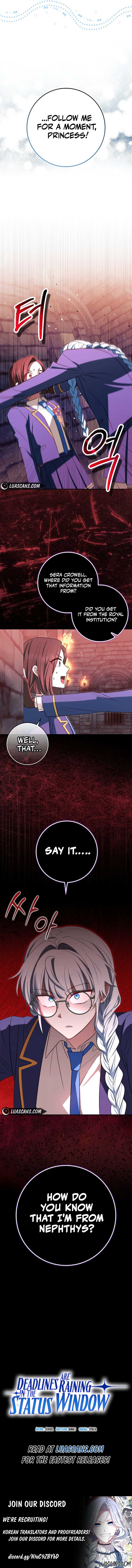 Deadlines are Raining in the Status Window Chapter 30 page 11