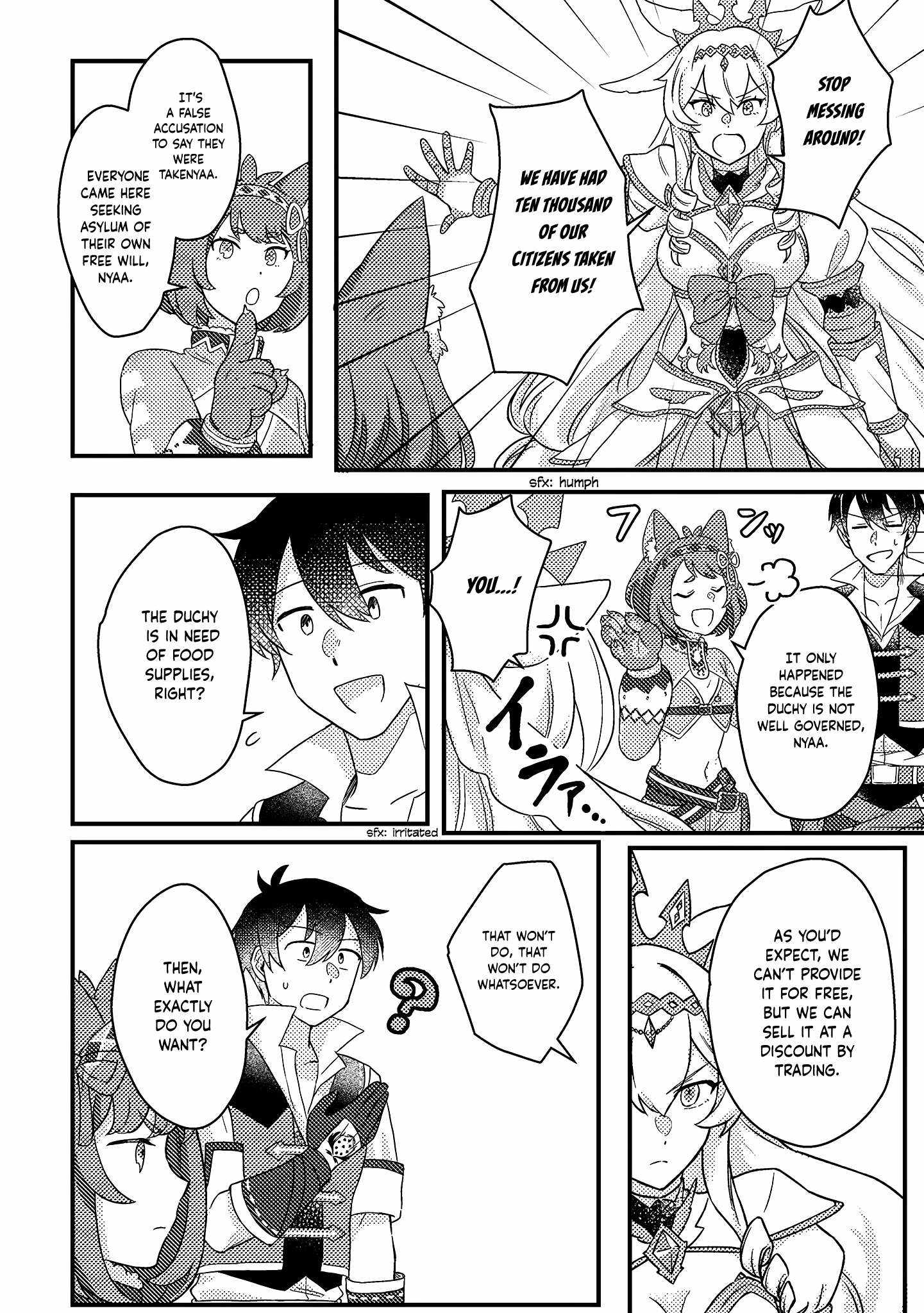 Revolution in production with the blessings of the gods - While living a leisurely, slow life in a corner of another world, somehow a diverse group of people gathered to form the strongest nation... Chapter 11.2 page 10