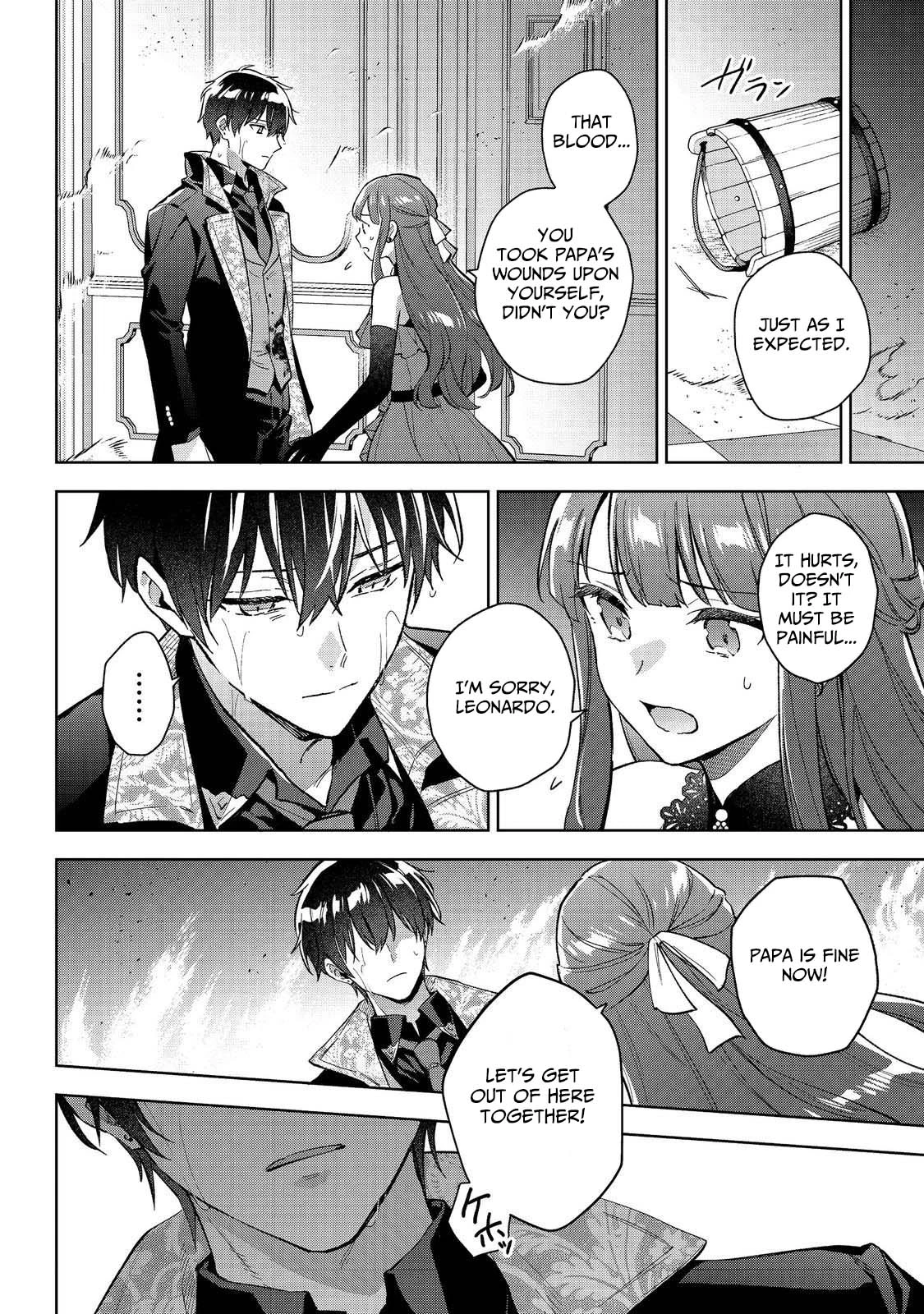 The Beloved Daughter of a Crime Family Was Reincarnated as the Daughter of a Gangster in an Otome Game Chapter 29 page 14
