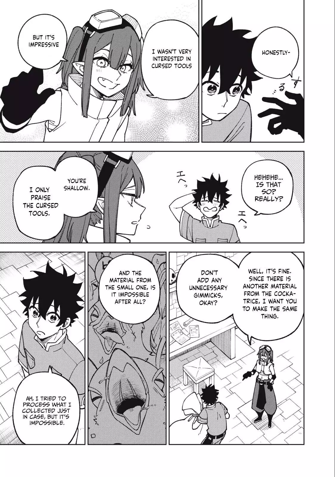 My S-Rank Party Fired Me for Being a Cursificer ~ I Can Only Make “Cursed Items”, but They're Artifact Class! Chapter 19.2 page 13
