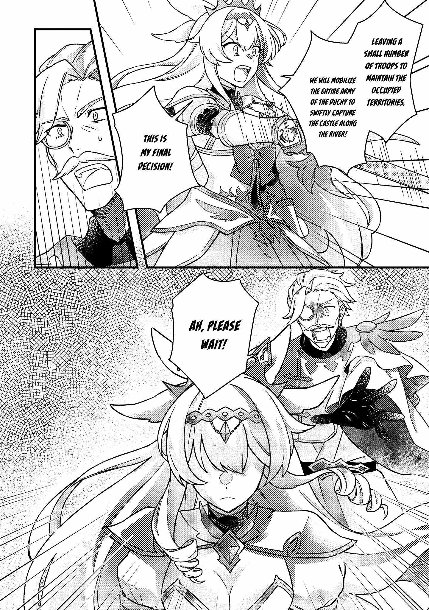 Revolution in production with the blessings of the gods - While living a leisurely, slow life in a corner of another world, somehow a diverse group of people gathered to form the strongest nation... Chapter 11.3 page 11