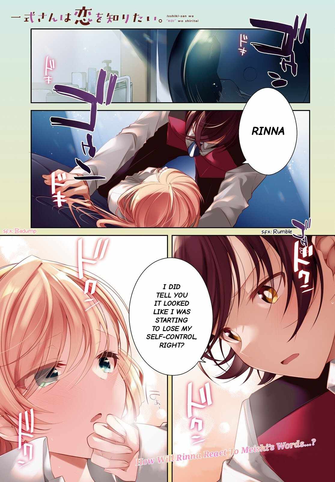 Isshiki-san wa Koi wo shiritai Chapter 30 page 2