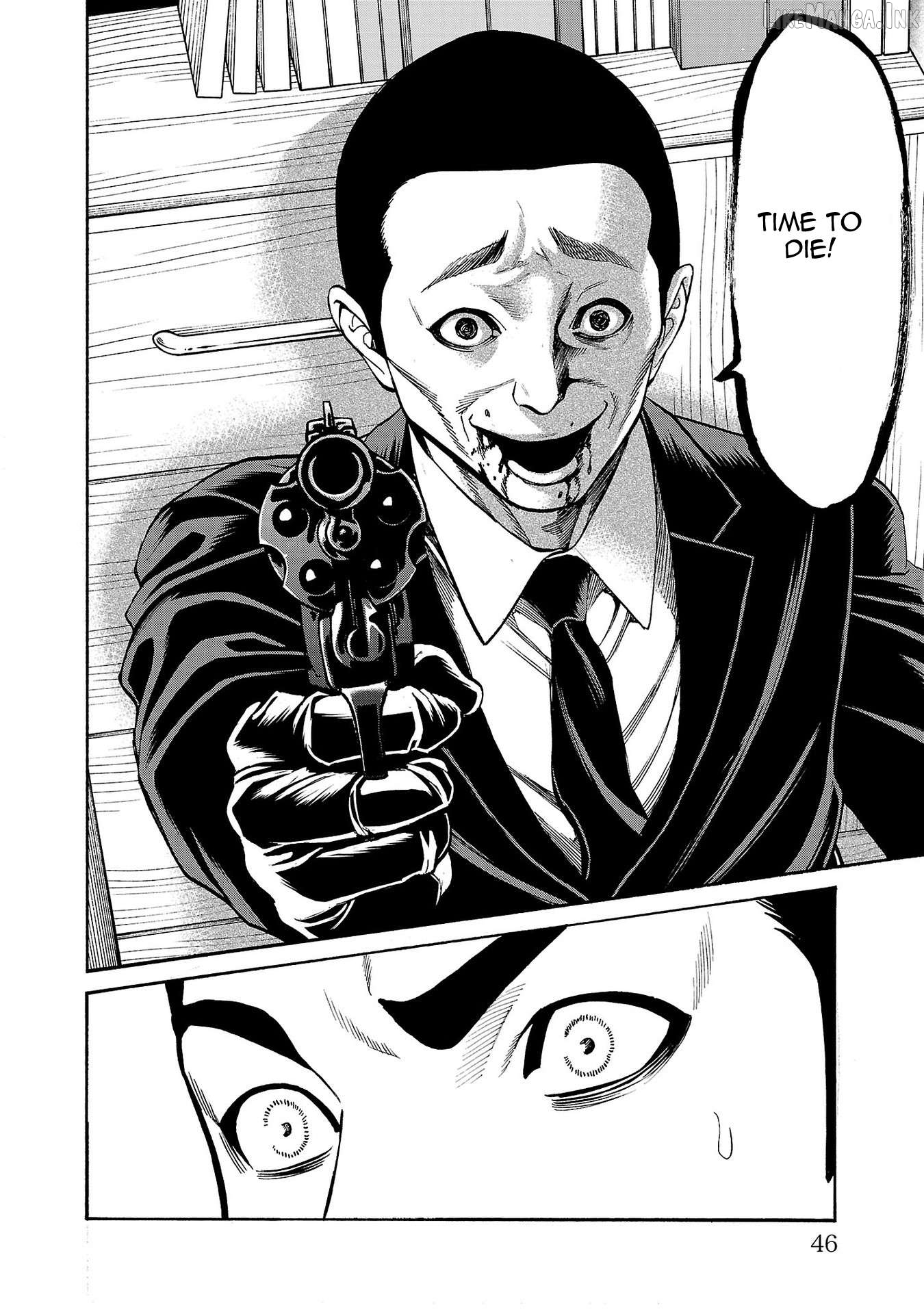 Psycho x Past: Ryouki Satsujin Sennyuu Sousa Chapter 32 page 46