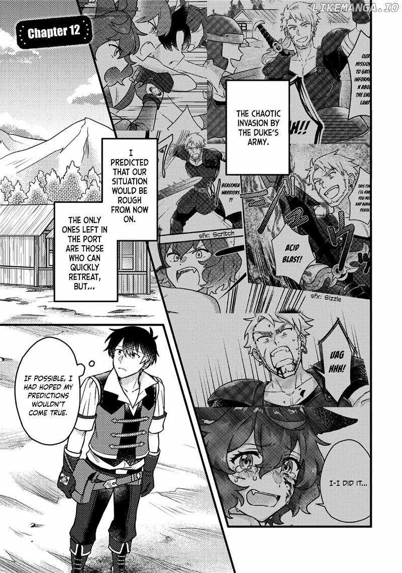 Revolution in production with the blessings of the gods - While living a leisurely, slow life in a corner of another world, somehow a diverse group of people gathered to form the strongest nation... Chapter 12.1 page 2