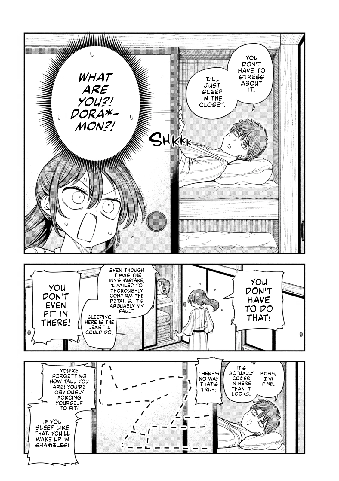 Sachou to Sake to Hoshi Chapter 32 page 4
