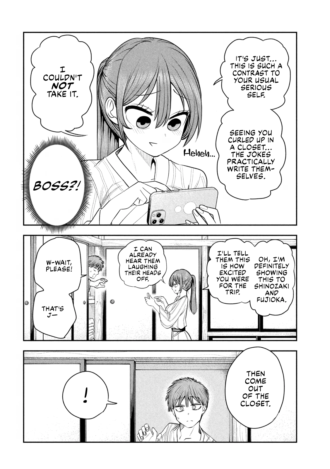 Sachou to Sake to Hoshi Chapter 32 page 6