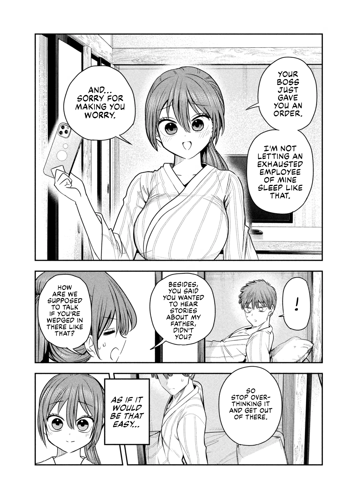 Sachou to Sake to Hoshi Chapter 32 page 7