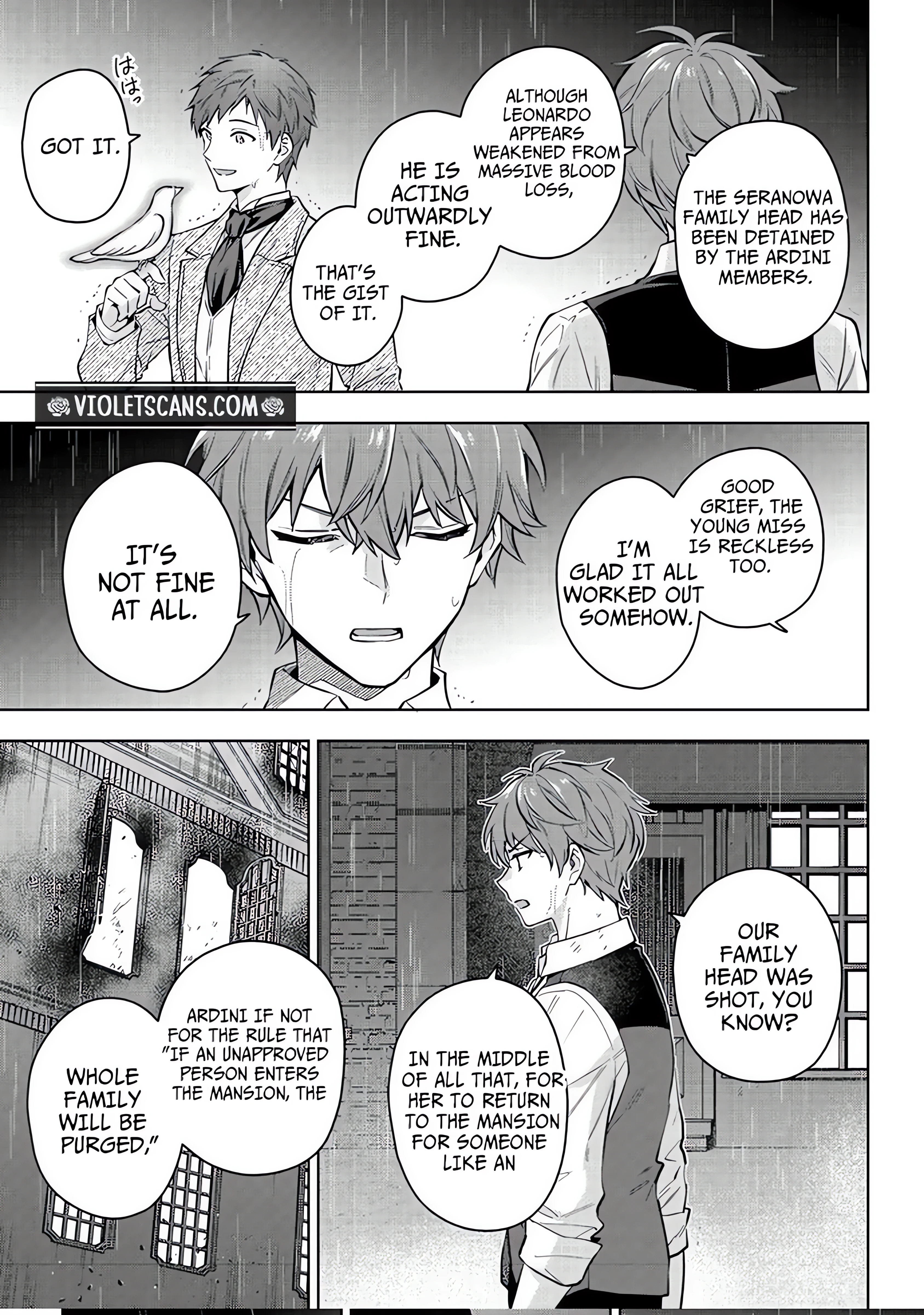 The Beloved Daughter of a Crime Family Was Reincarnated as the Daughter of a Gangster in an Otome Game Chapter 31 page 13