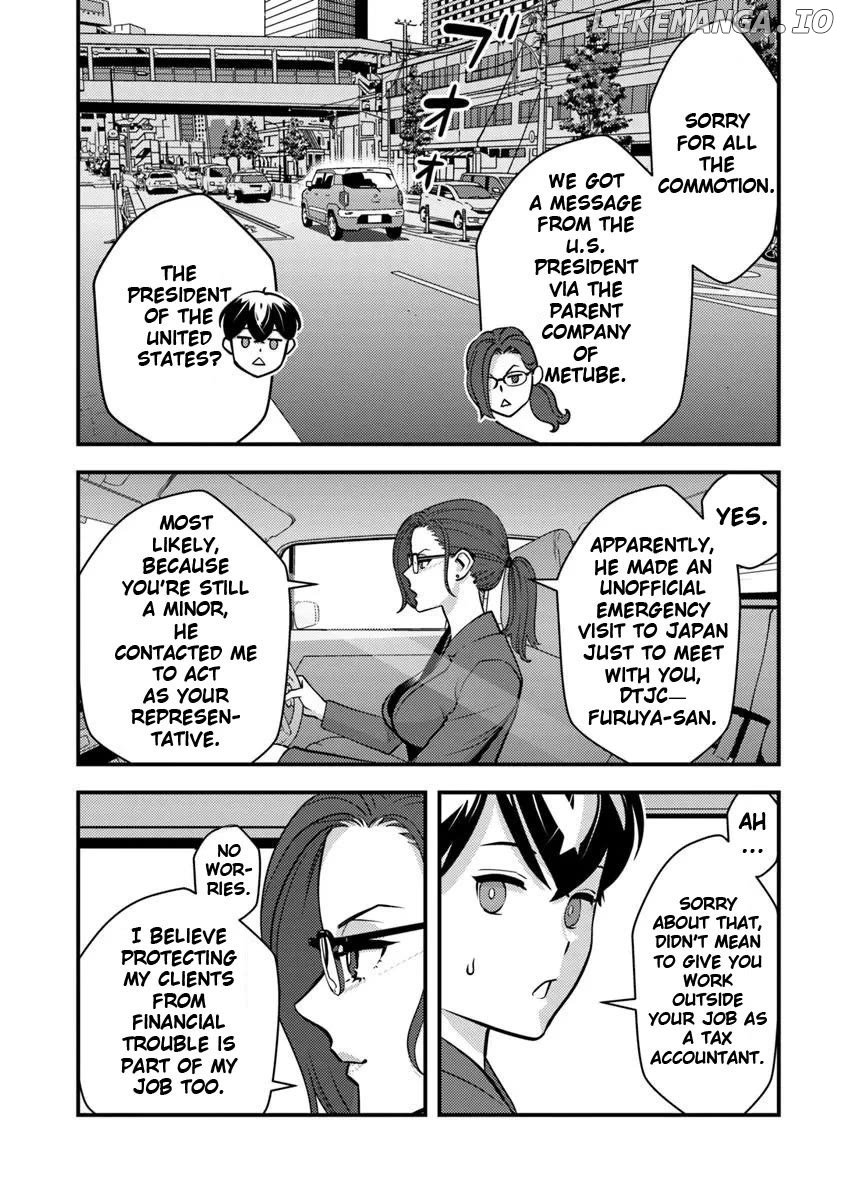 The hero returns from another world, becomes an influencer, and earns money in the real world, where dungeons have appeared! Chapter 26 page 22