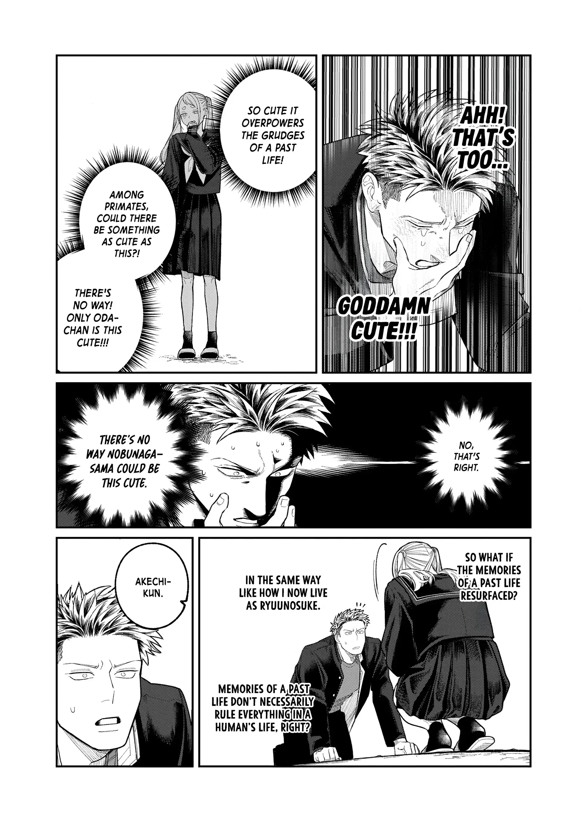 Oda-chan to Akechi-kun Chapter 1 page 22