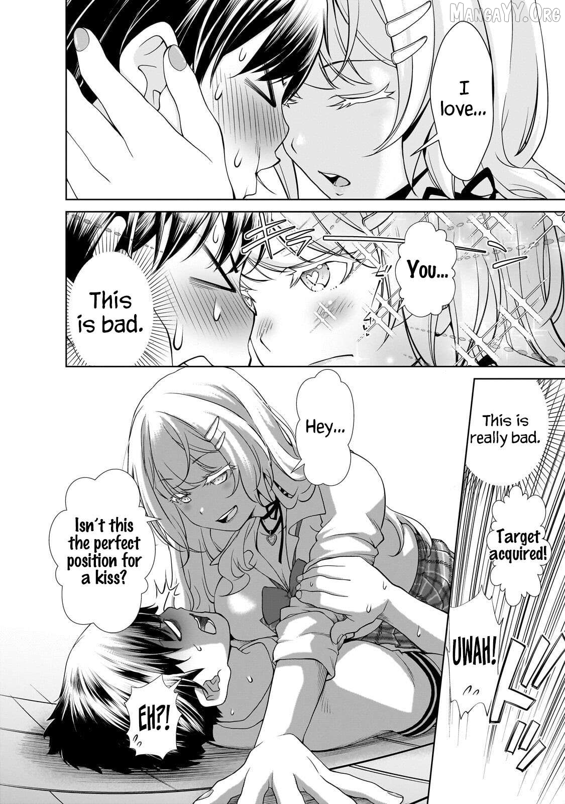 Otonari-san no gyaru ga boku o hore sasetakute zenryoku sugiru Chapter 1 page 14