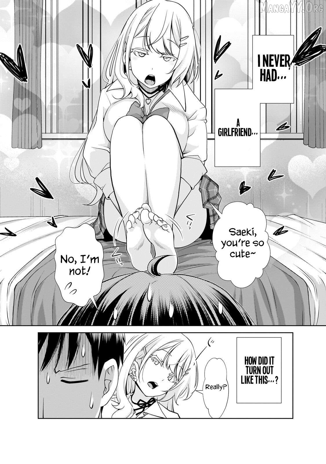 Otonari-san no gyaru ga boku o hore sasetakute zenryoku sugiru Chapter 1 page 9
