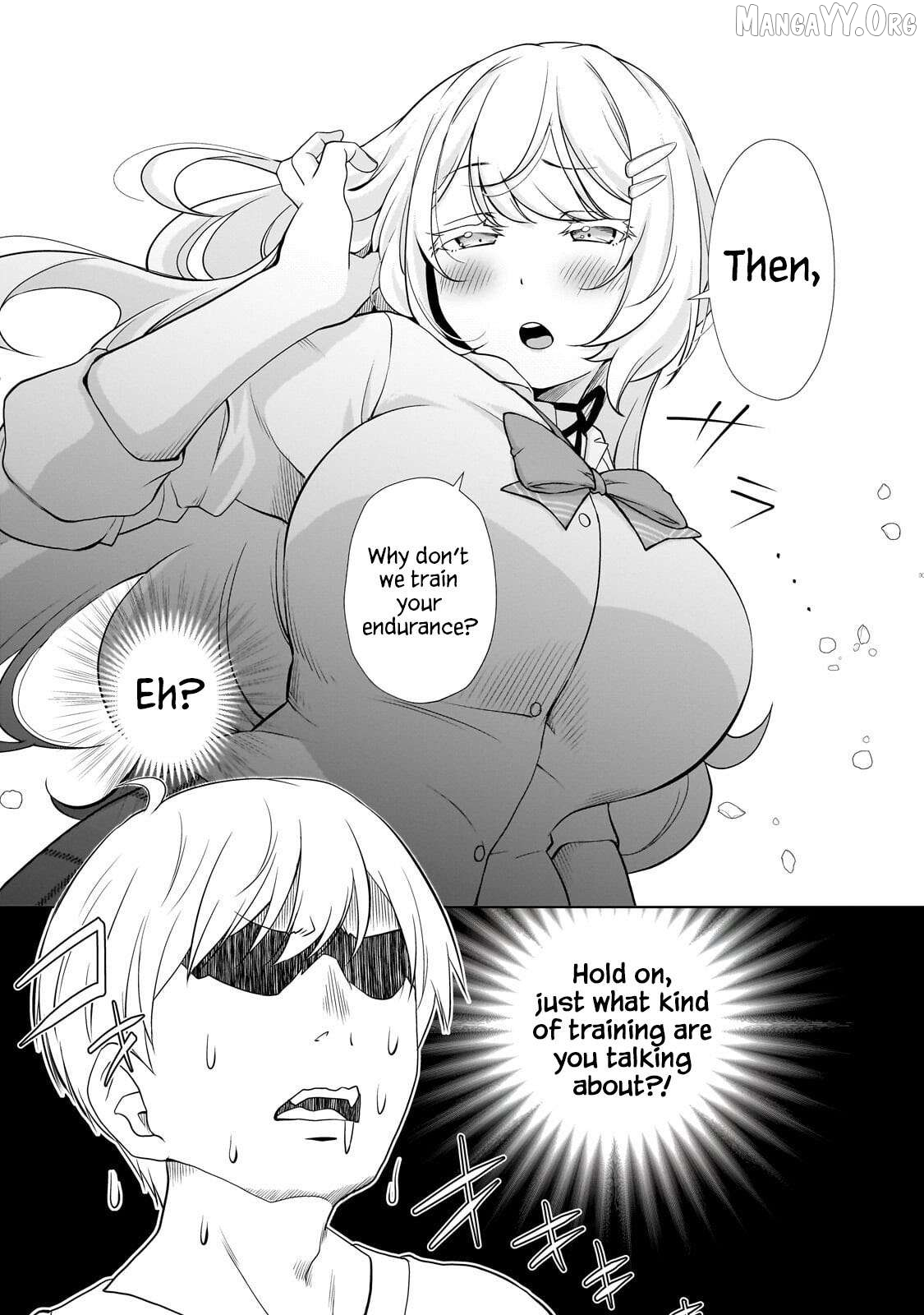 Otonari-san no gyaru ga boku o hore sasetakute zenryoku sugiru Chapter 1 page 12