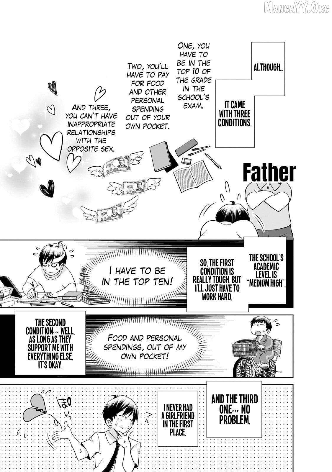Otonari-san no gyaru ga boku o hore sasetakute zenryoku sugiru Chapter 1 page 8