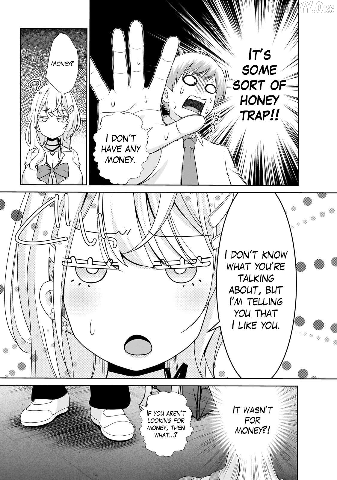 Otonari-san no gyaru ga boku o hore sasetakute zenryoku sugiru Chapter 2 page 17