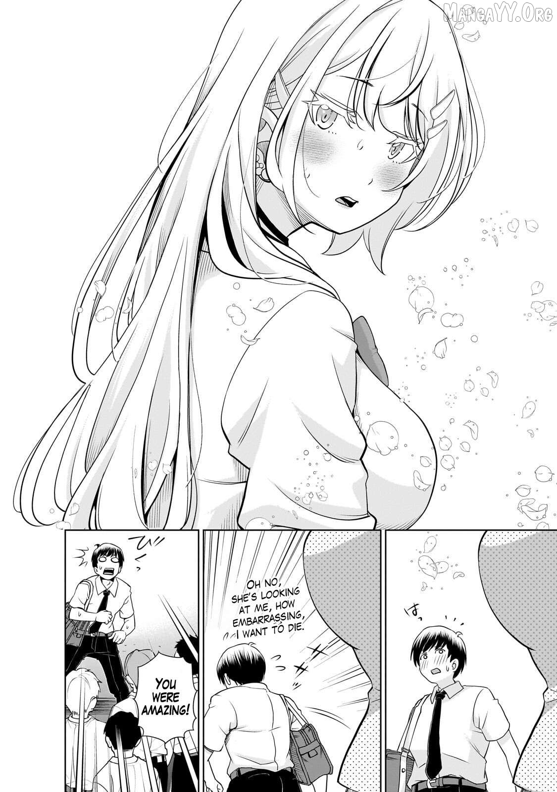 Otonari-san no gyaru ga boku o hore sasetakute zenryoku sugiru Chapter 2 page 9