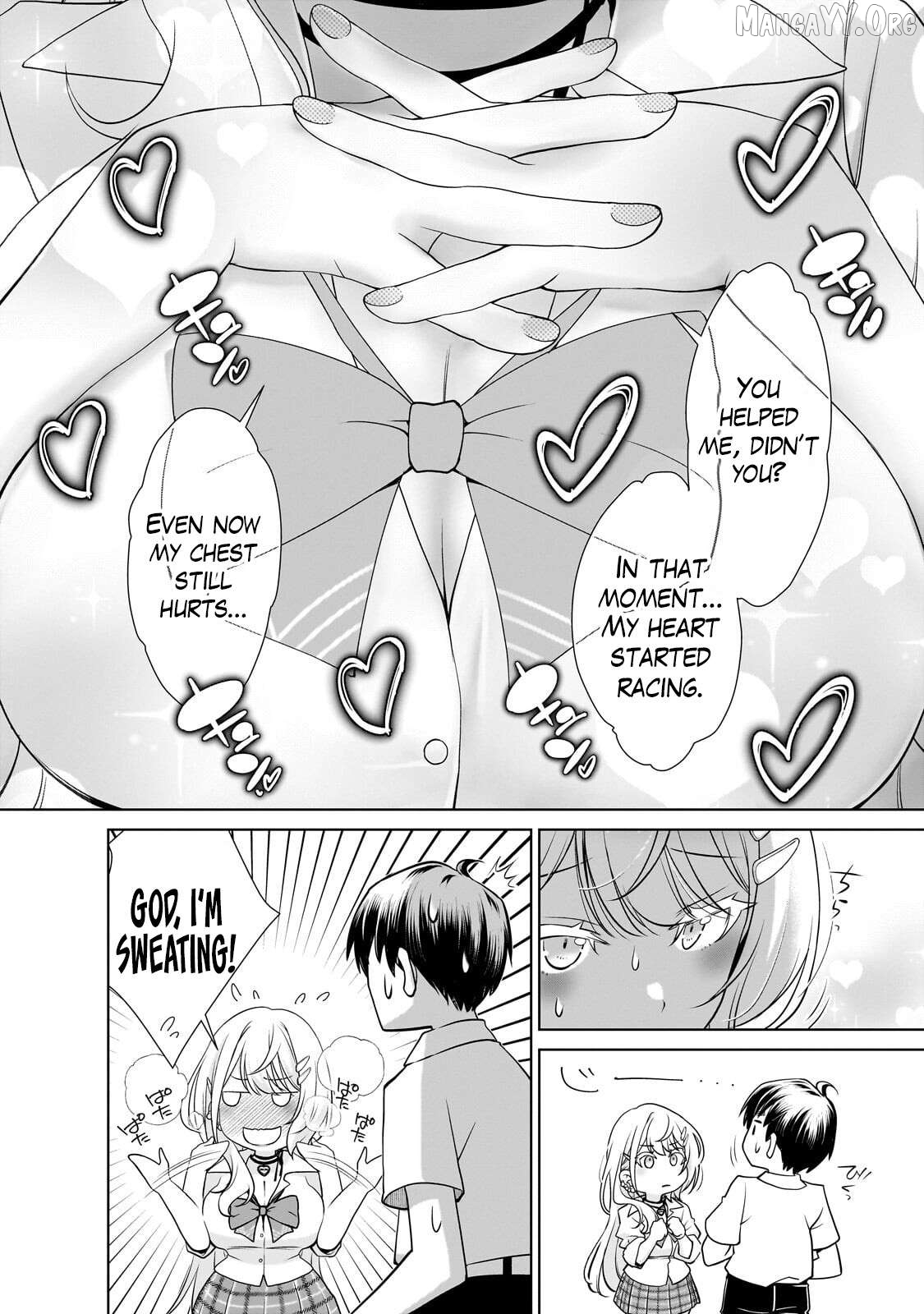 Otonari-san no gyaru ga boku o hore sasetakute zenryoku sugiru Chapter 2 page 18