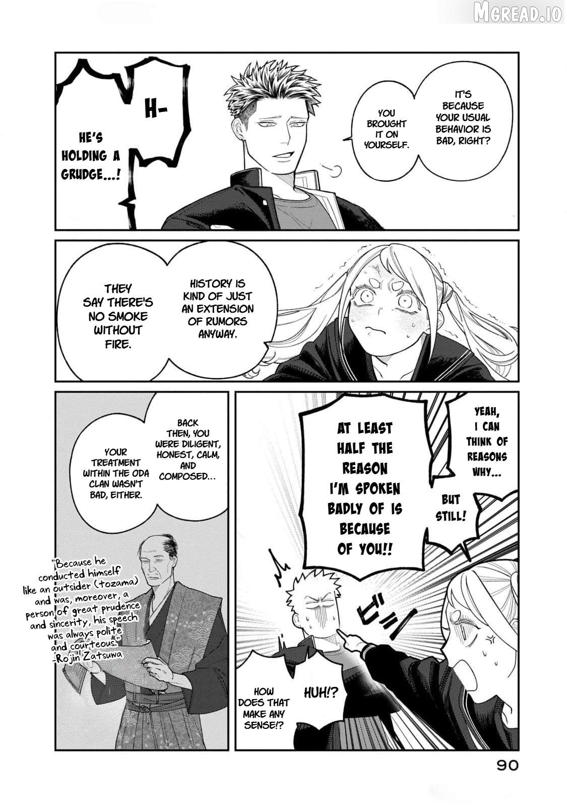 Oda-chan to Akechi-kun Chapter 3 page 14