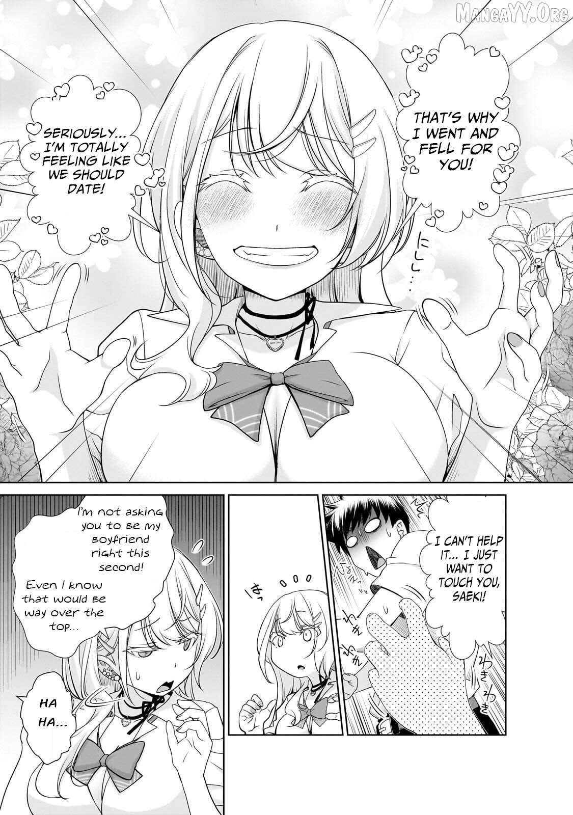 Otonari-san no gyaru ga boku o hore sasetakute zenryoku sugiru Chapter 3 page 7