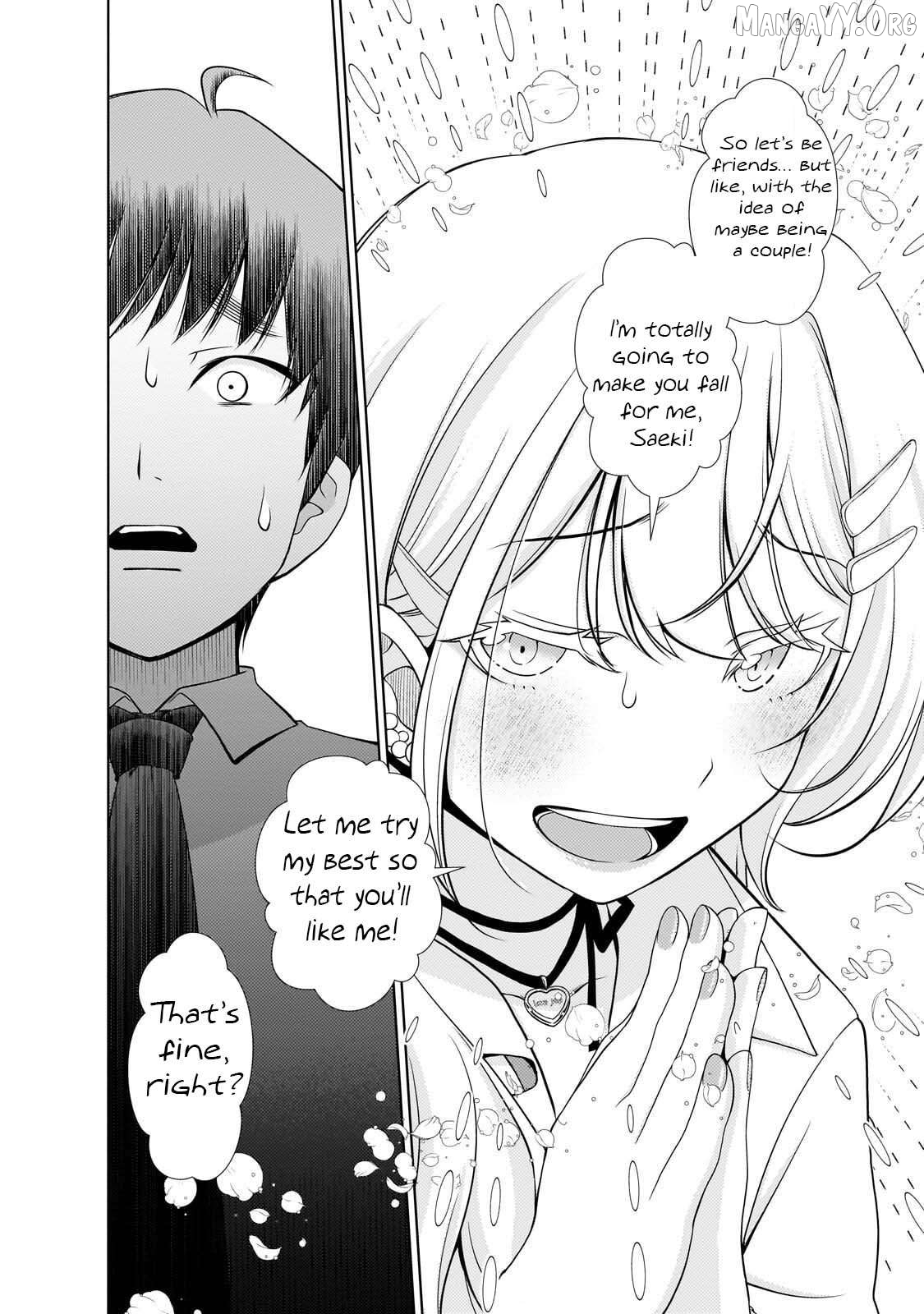Otonari-san no gyaru ga boku o hore sasetakute zenryoku sugiru Chapter 3 page 8