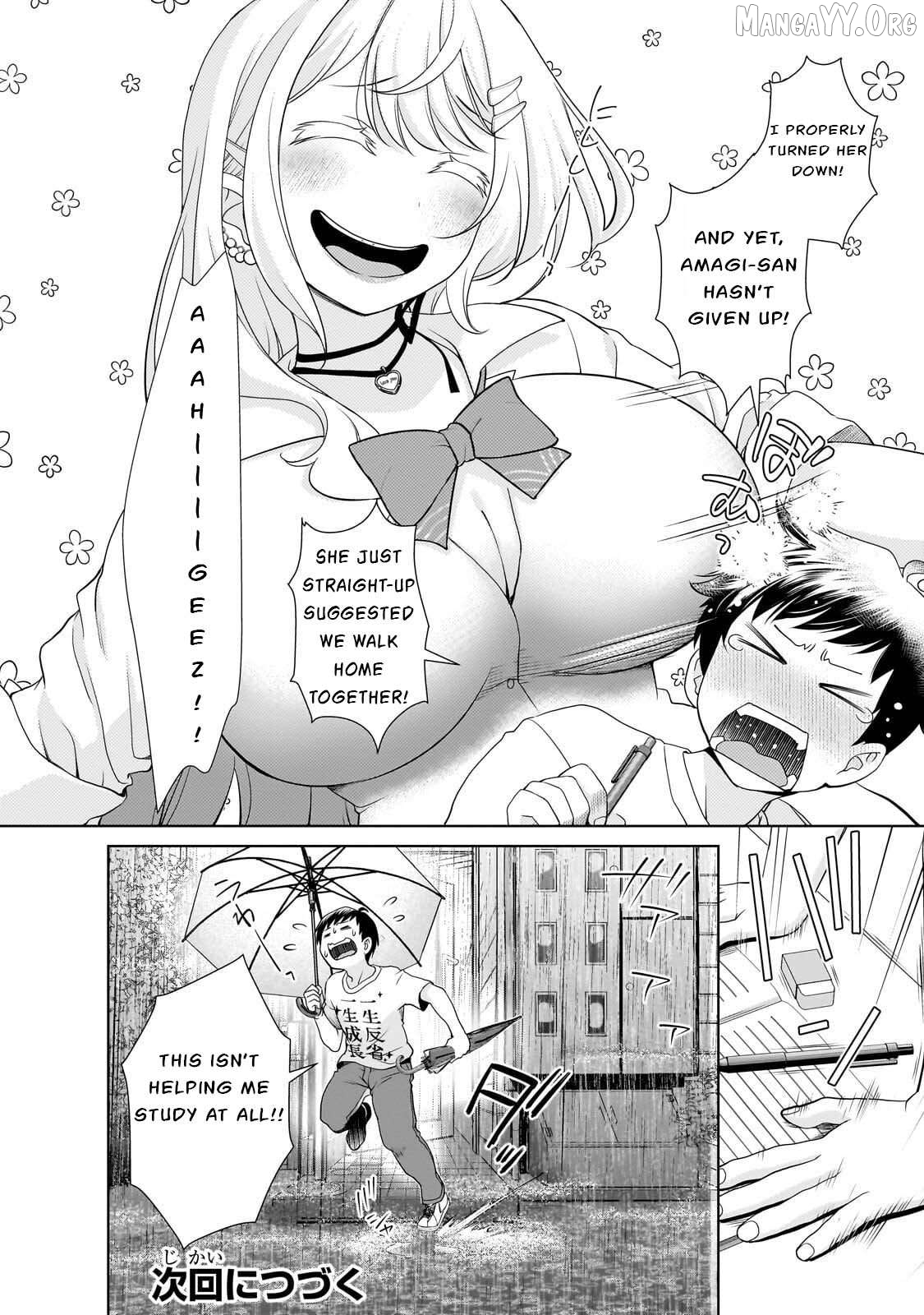 Otonari-san no gyaru ga boku o hore sasetakute zenryoku sugiru Chapter 3 page 18